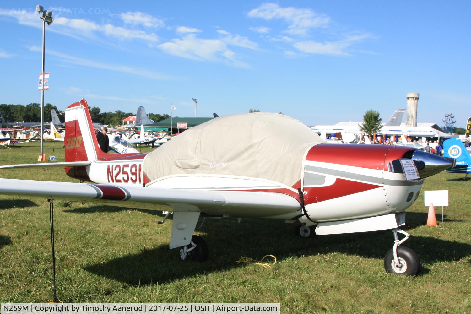 N259M, 1966 Aero Commander 200D C/N 297, 1966 Aero Commander 200D, c/n: 297
