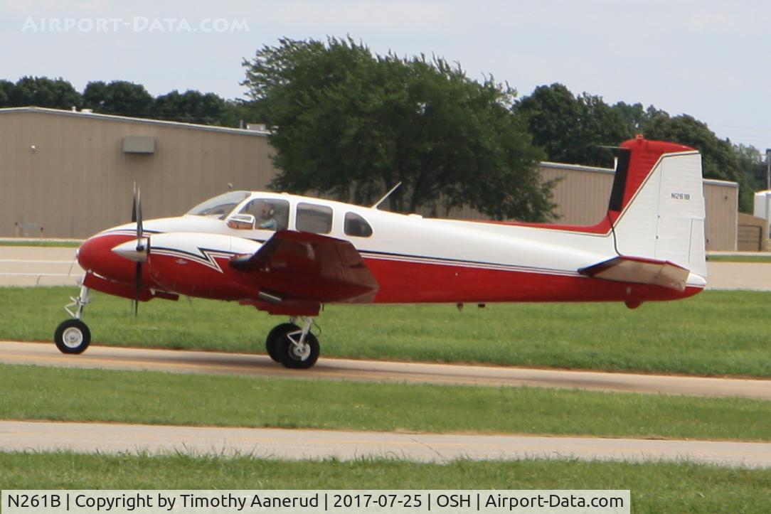 N261B, 1957 Beech D50 Twin Bonanza C/N DH-134, 1957 Beech D50, c/n: DH-134