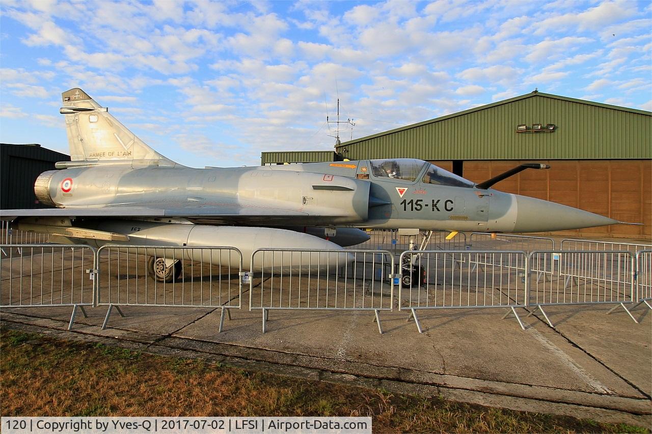 120, Dassault Mirage 2000C C/N 396, Dassault Mirage 2000 C, Static display, St Dizier-Robinson Air Base 113 (LFSI) Open day 2017