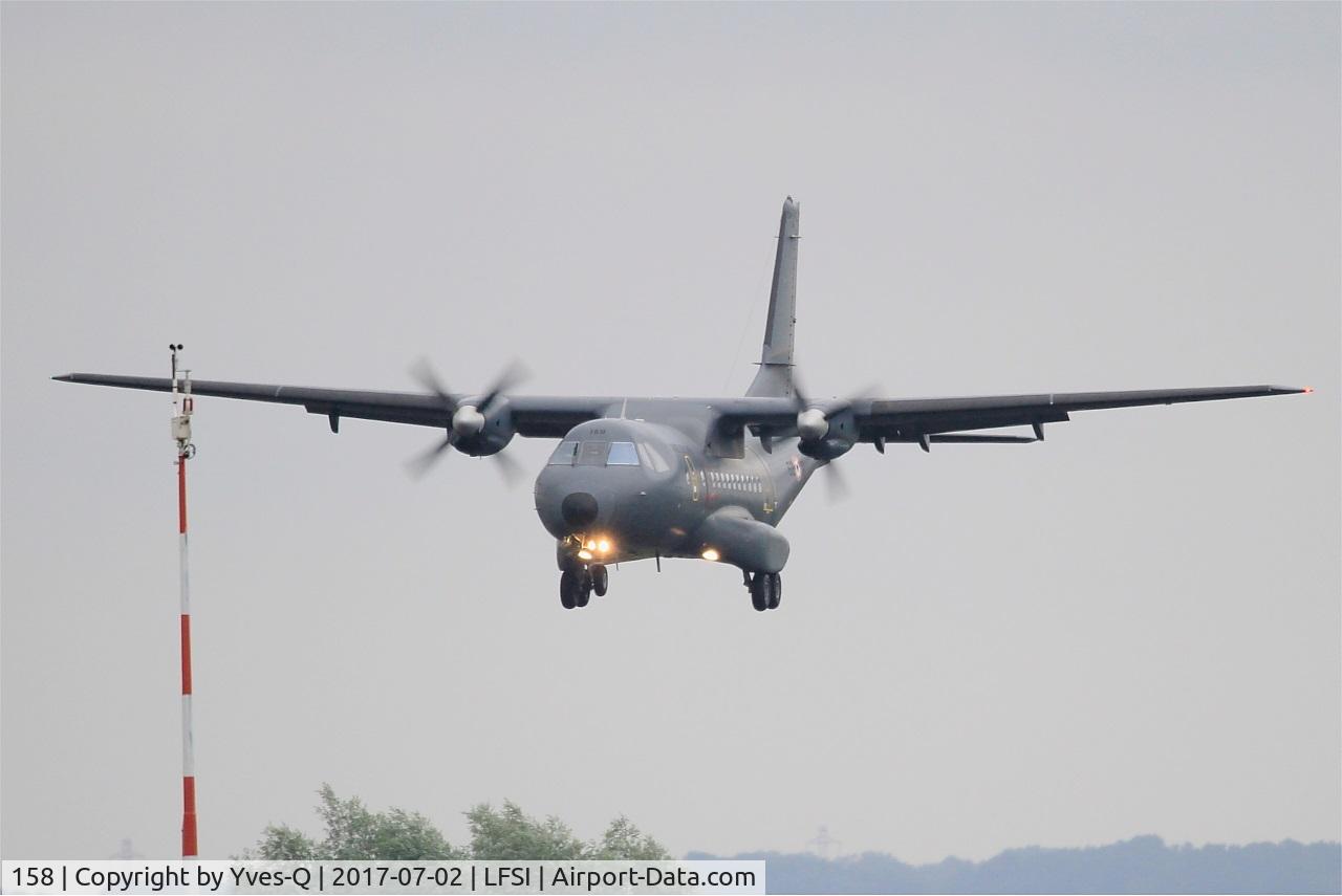 158, Airtech CN-235-200M C/N C158, Airtech CN-235-200M, Landing rwy 29, St Dizier-Robinson Air Base 113 (LFSI) Open day 2017