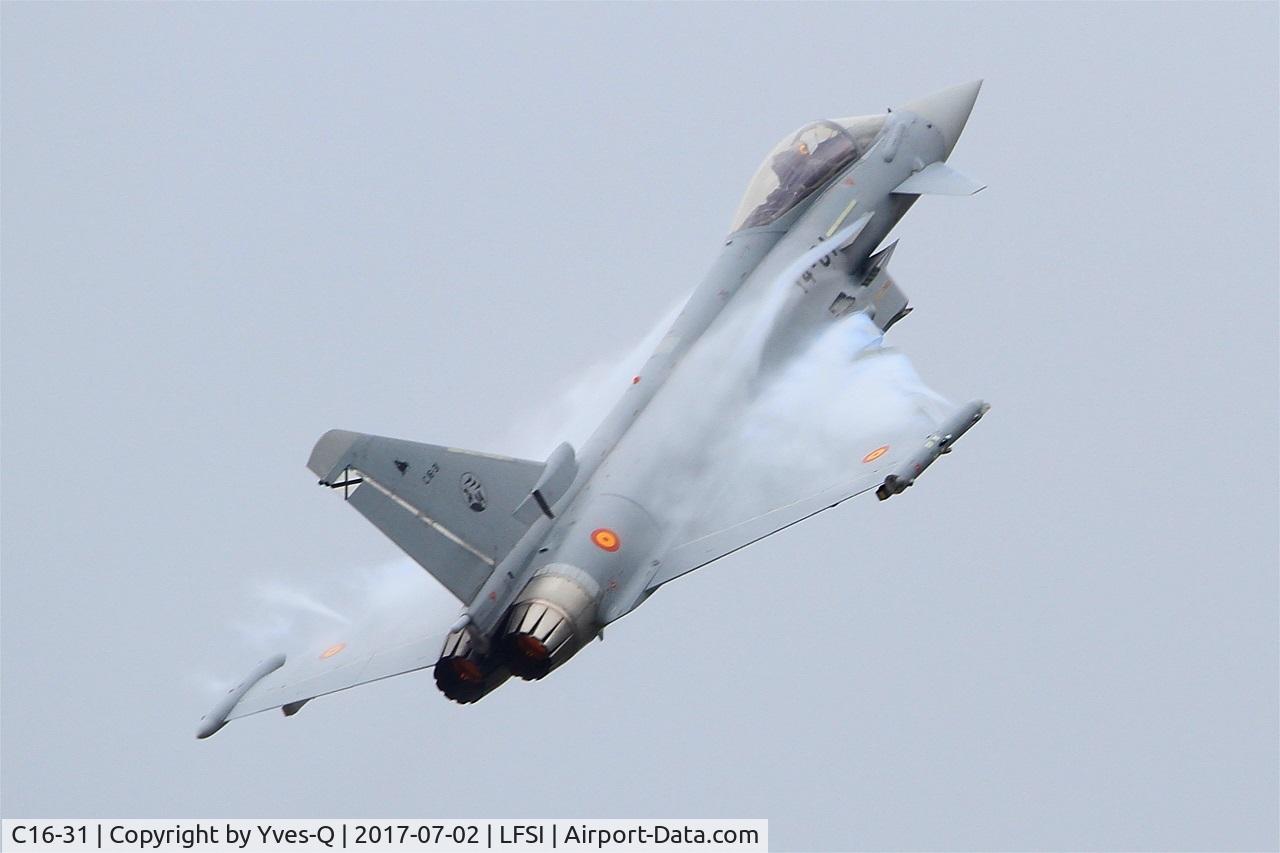 C16-31, Eurofighter EF-2000 Typhoon S C/N SS012, Eurofighter EF-2000 Typhoon S, On display, St Dizier-Robinson Air Base 113 (LFSI) Open day 2017
