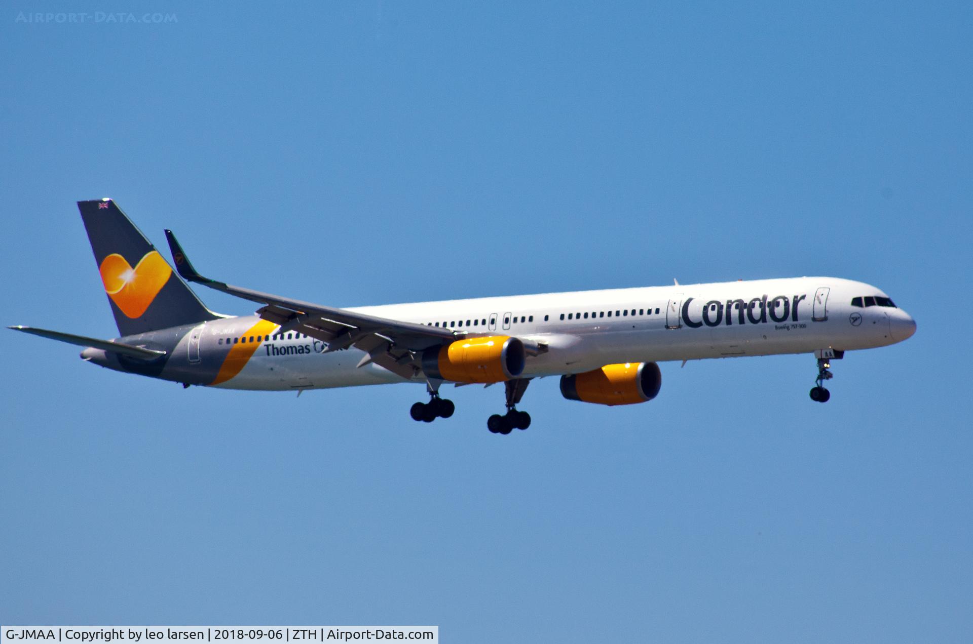 G-JMAA, 2001 Boeing 757-3CQ C/N 32241, Zakynthos 6.9.2018