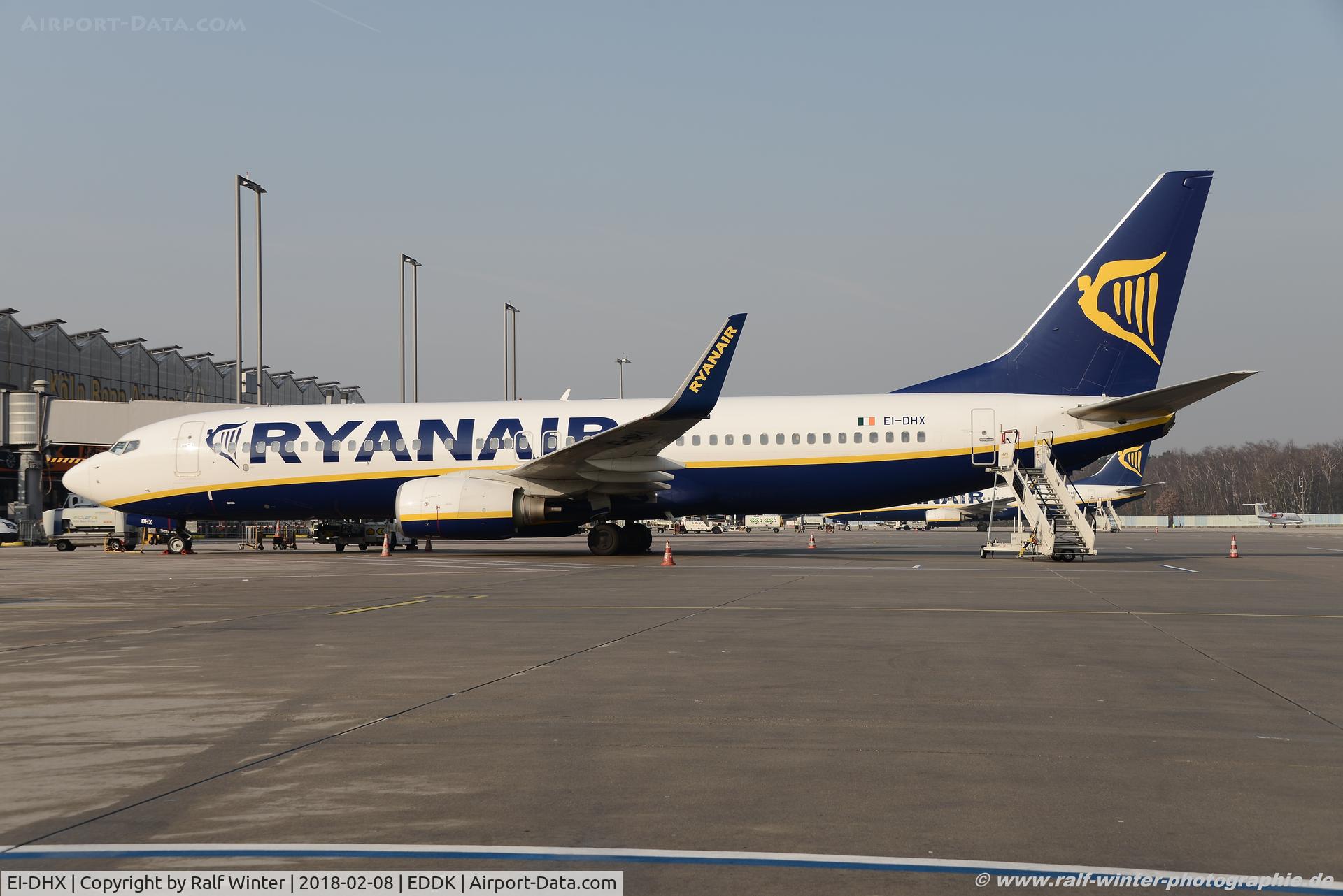 EI-DHX, 2005 Boeing 737-8AS C/N 33585, Boeing 737-8AS(W) - FR RYR Ryanair - 33585 - EI-DHX - 08.02.2018 - CGN