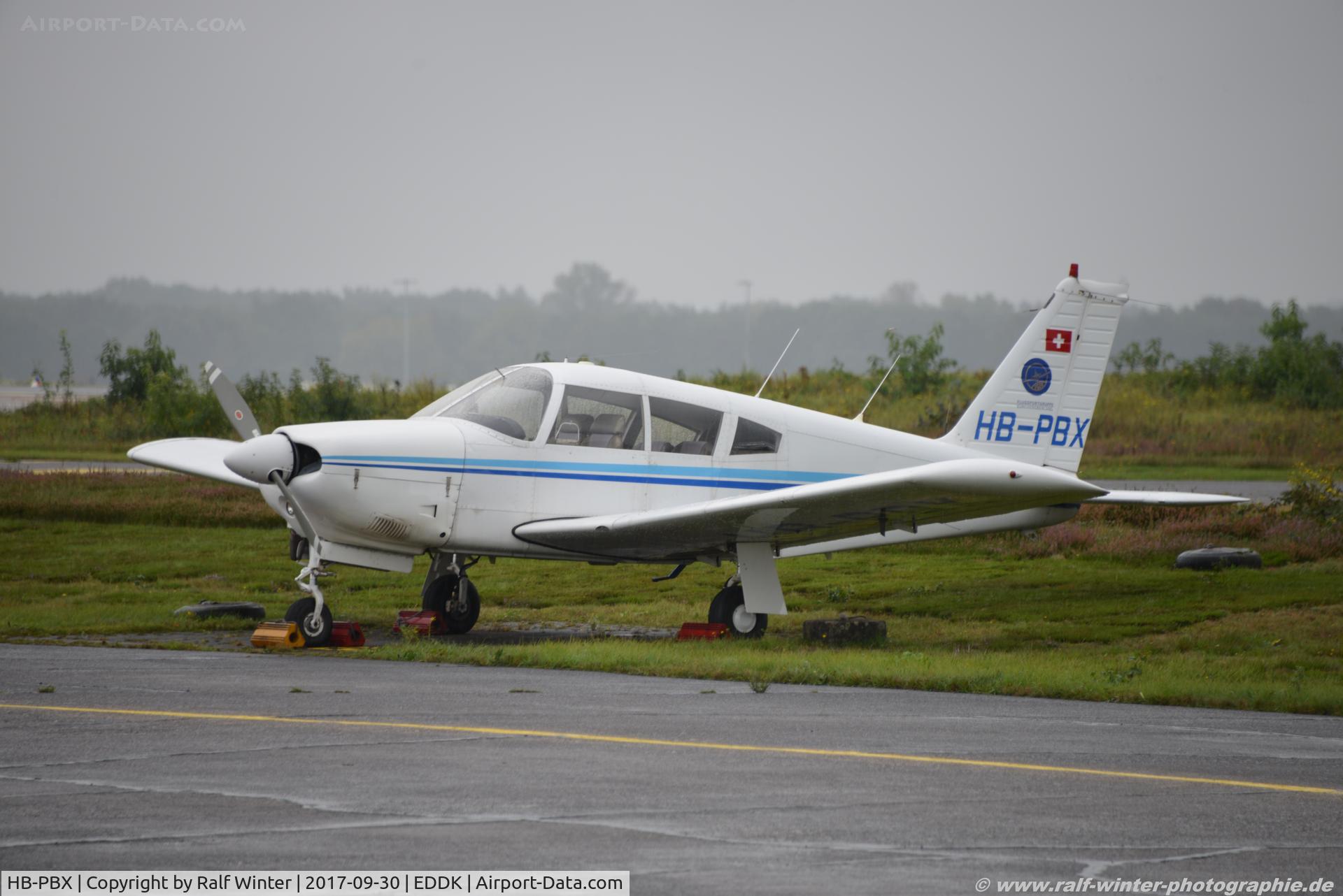 HB-PBX, 1971 Piper PA-28R-200 Cherokee Arrow B C/N 28R-7135207, Piper PA-28R-200 Cherokee Arrow B - Private - 28R-7135207 - HB-PBX - 30.09.2017 - CGN.JPG