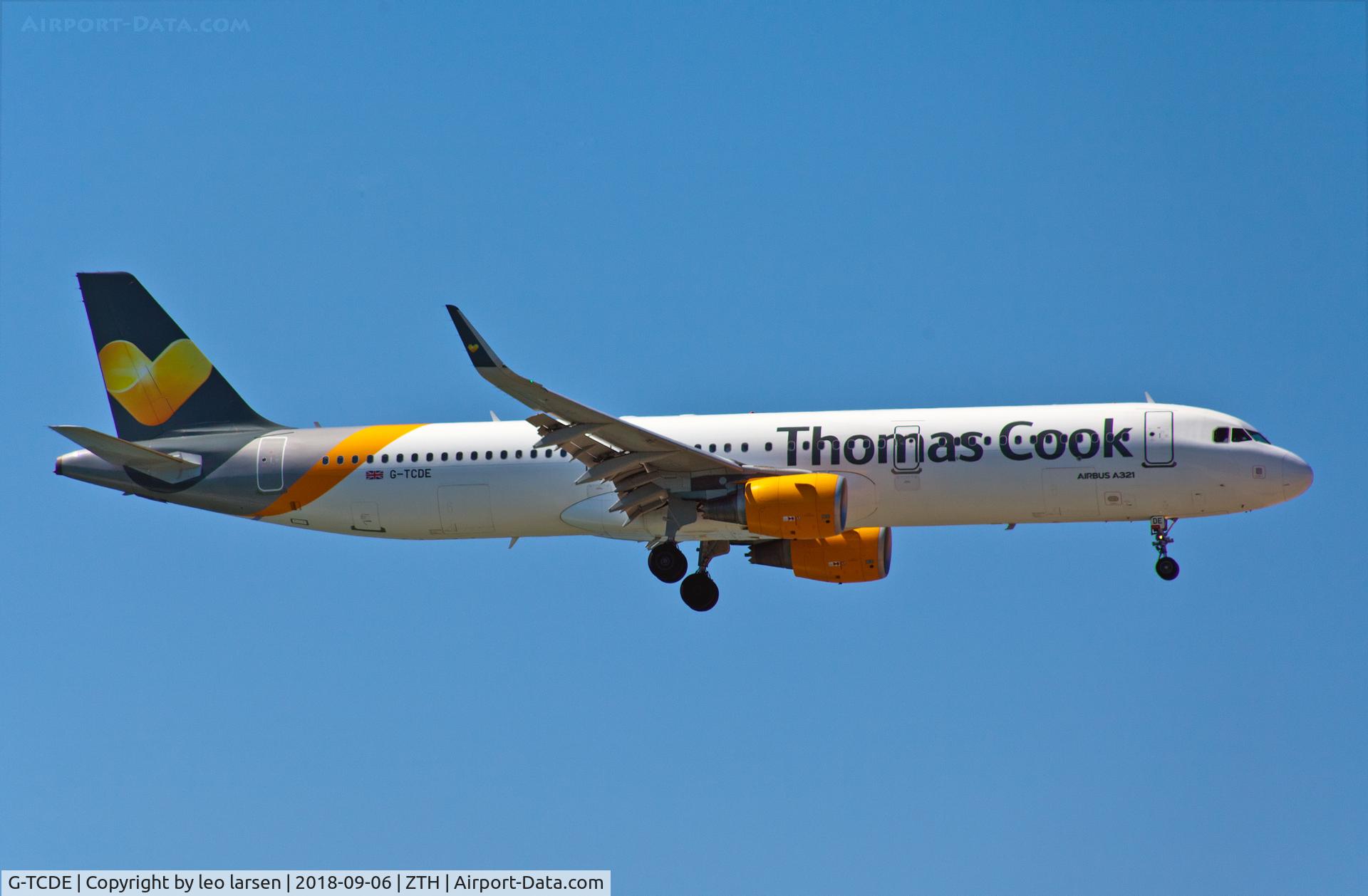 G-TCDE, 2014 Airbus A321-211 C/N 6056, Zakynthos 6.9.2018
