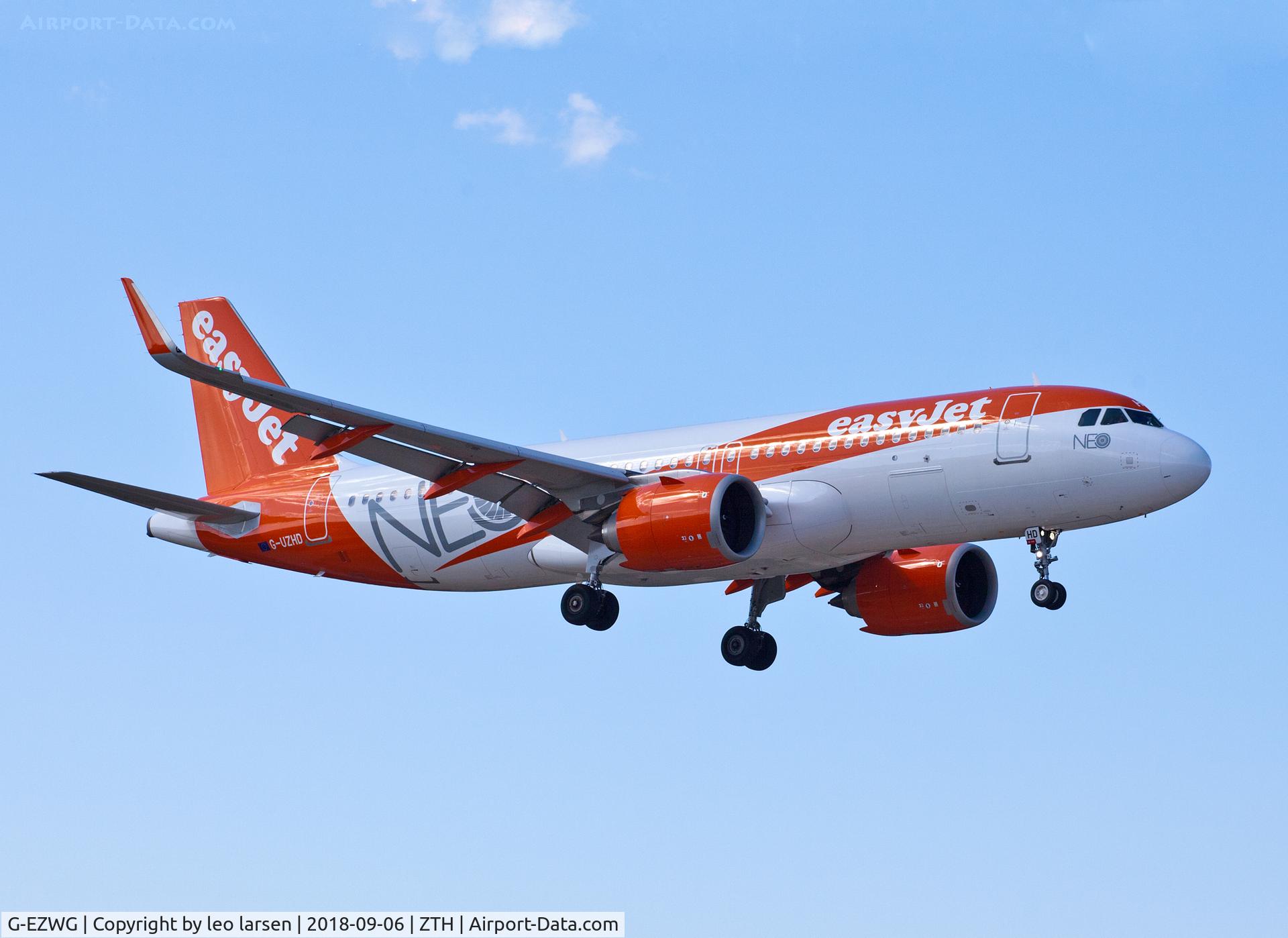 G-EZWG, 2012 Airbus A320-214 C/N 5318, Zakynthos 6.9.2018