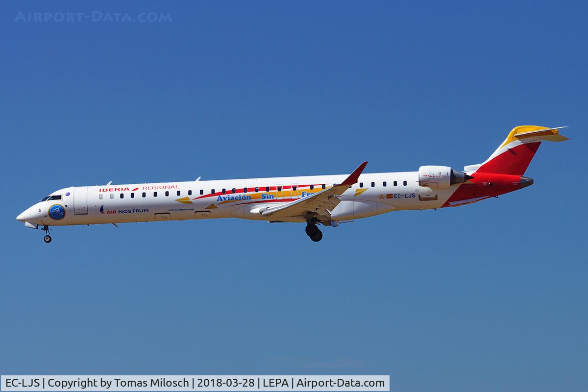 EC-LJS, 2010 Bombardier CRJ-1000ER NG (CL-600-2E25) C/N 19003, 