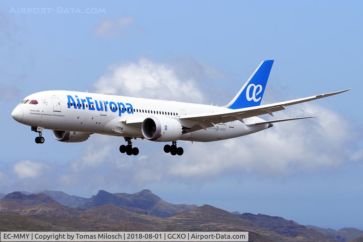 EC-MMY, 2016 Boeing 787-8 Dreamliner Dreamliner C/N 36416, 