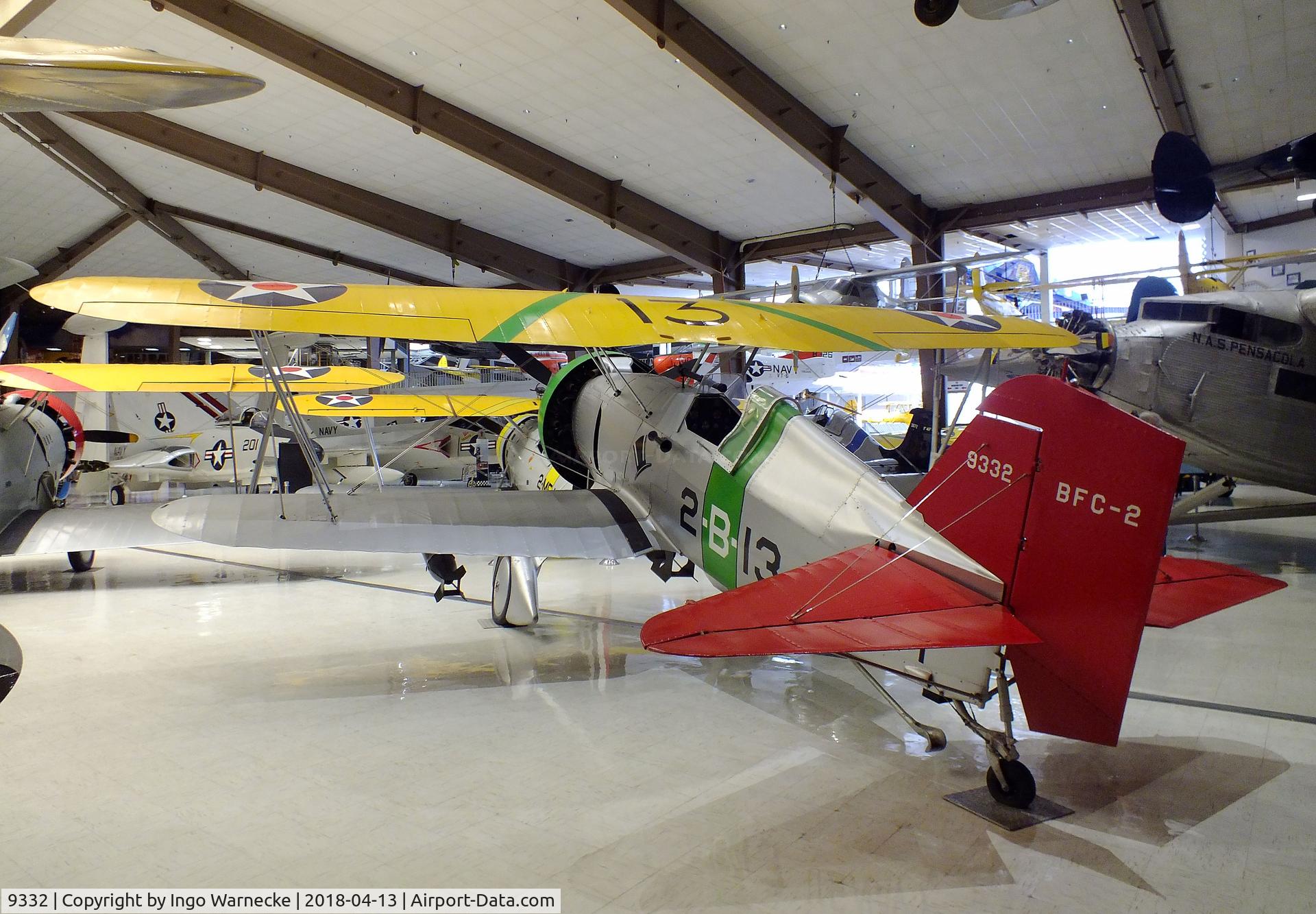 9332, 1937 Curtiss BFC-2 Goshawk C/N Not found 9332, Curtiss BFC-2 Goshawk at the NMNA, Pensacola FL