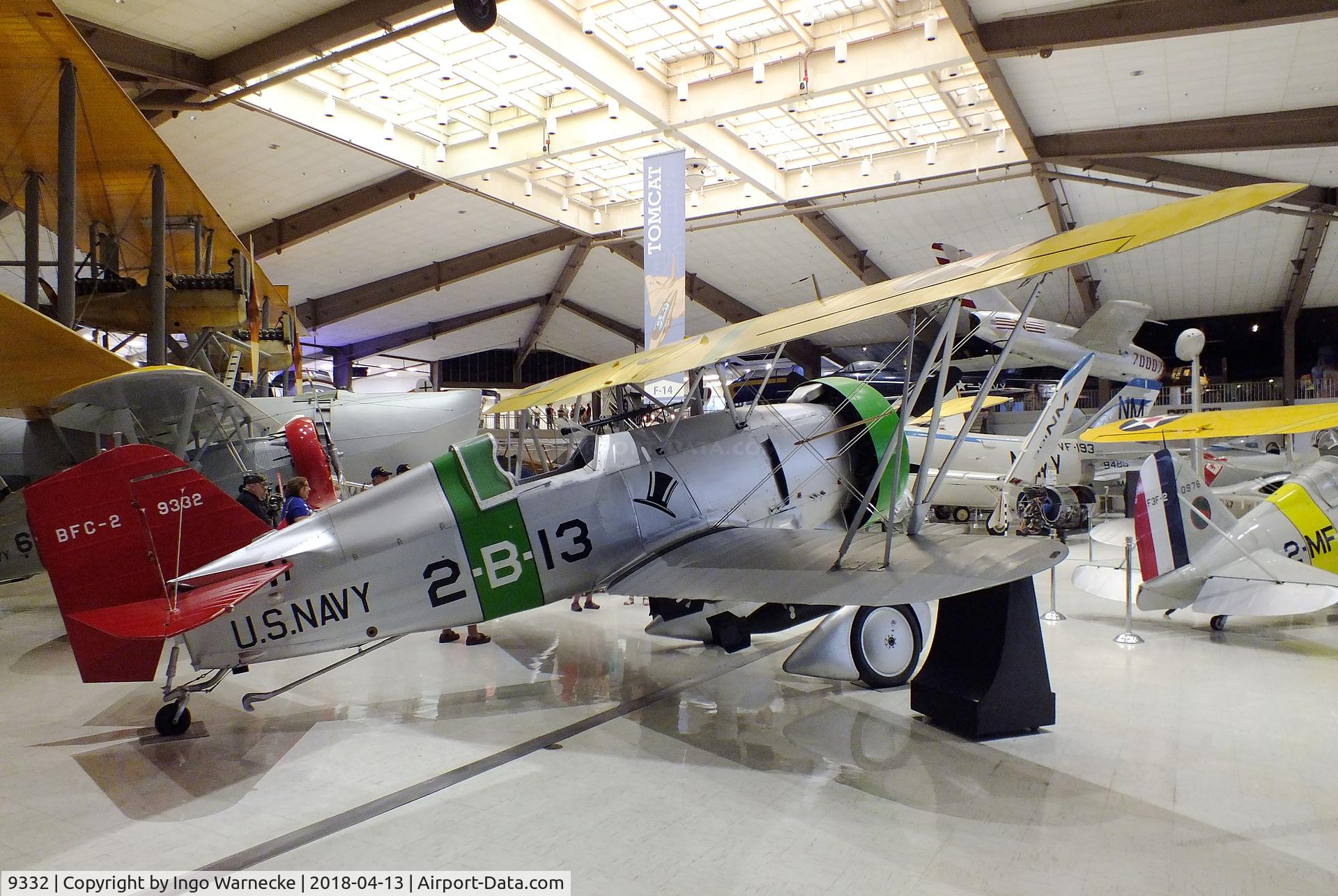 9332, 1937 Curtiss BFC-2 Goshawk C/N Not found 9332, Curtiss BFC-2 Goshawk at the NMNA, Pensacola FL