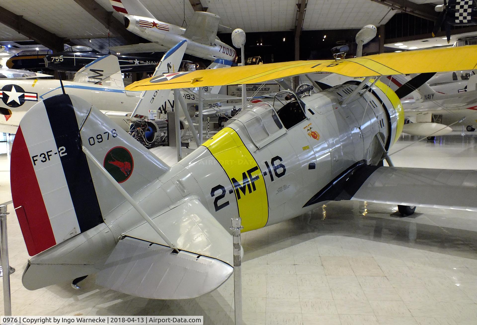 0976, 1937 Grumman F3F-2 C/N 374, Grumman F3F-2 at the NMNA, Pensacola FL