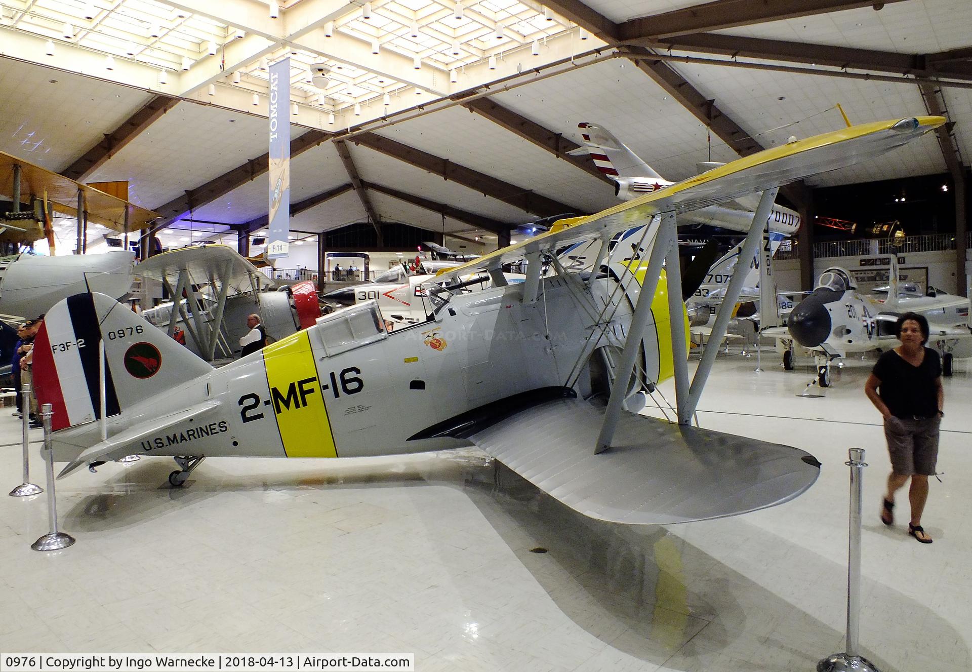 0976, 1937 Grumman F3F-2 C/N 374, Grumman F3F-2 at the NMNA, Pensacola FL