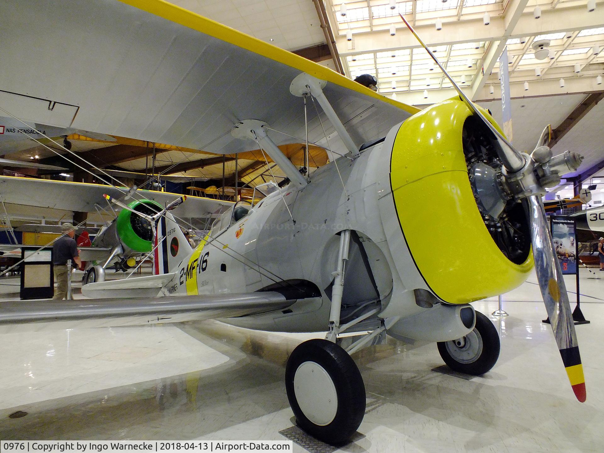 0976, 1937 Grumman F3F-2 C/N 374, Grumman F3F-2 at the NMNA, Pensacola FL
