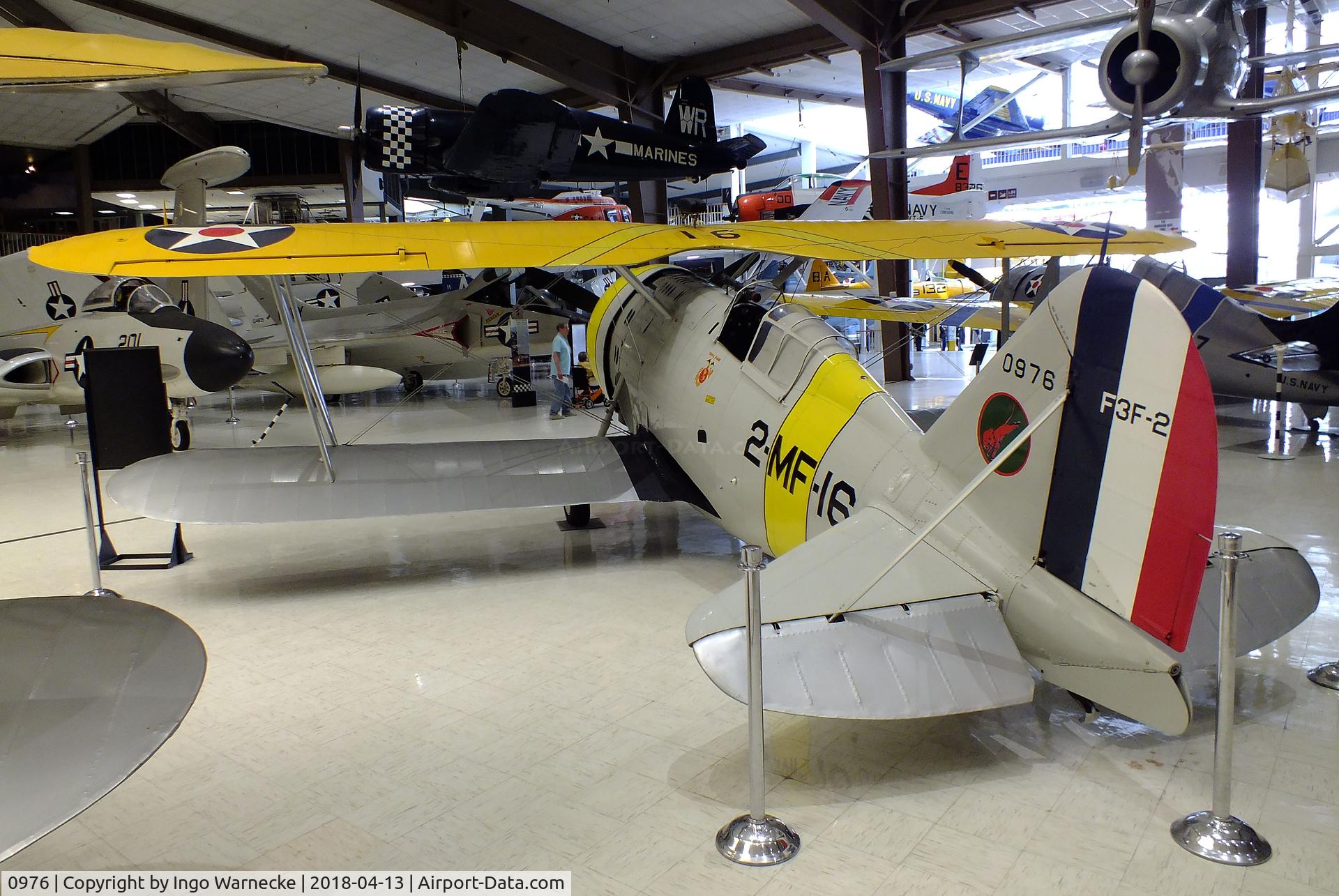 0976, 1937 Grumman F3F-2 C/N 374, Grumman F3F-2 at the NMNA, Pensacola FL