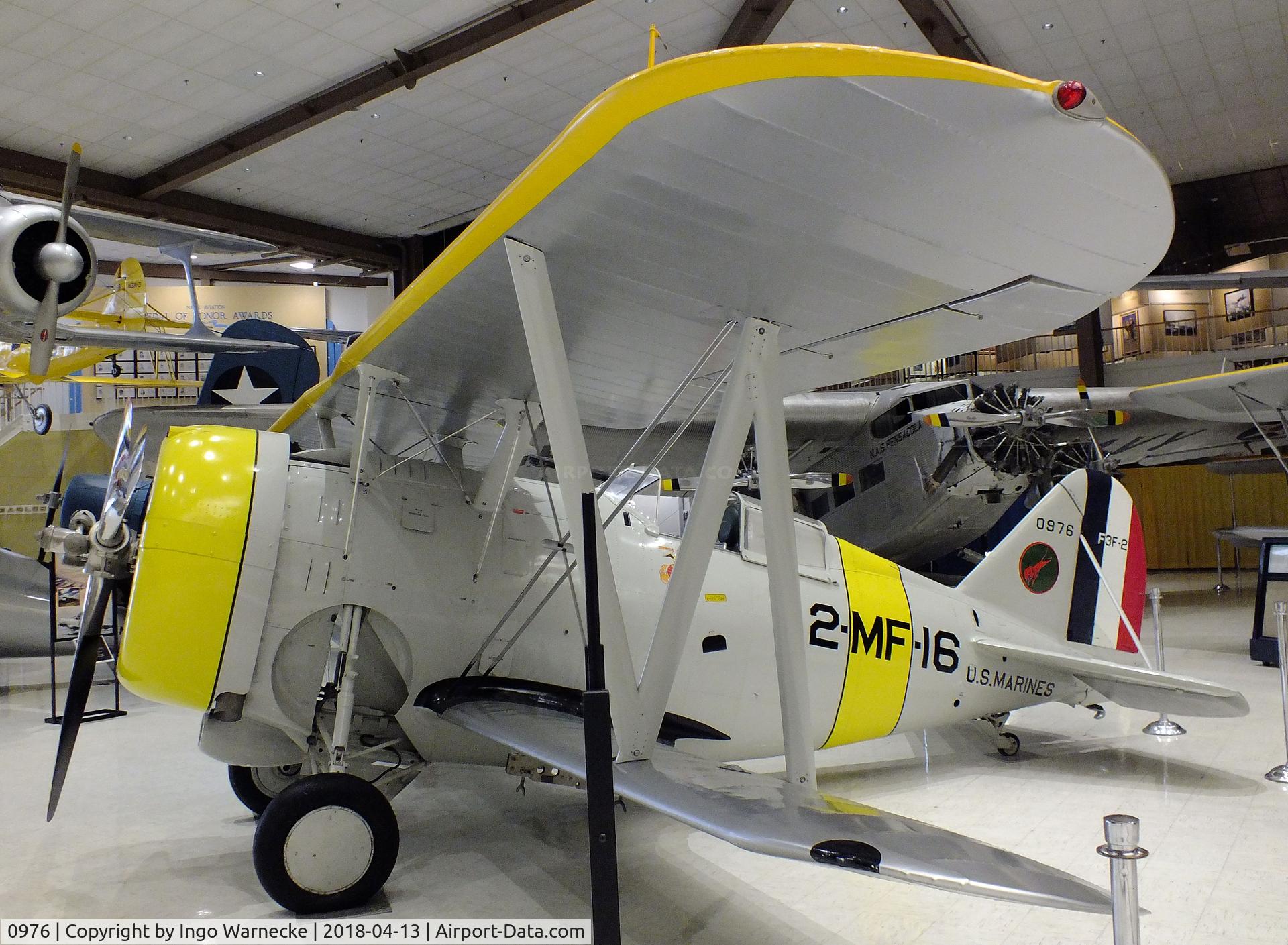 0976, 1937 Grumman F3F-2 C/N 374, Grumman F3F-2 at the NMNA, Pensacola FL
