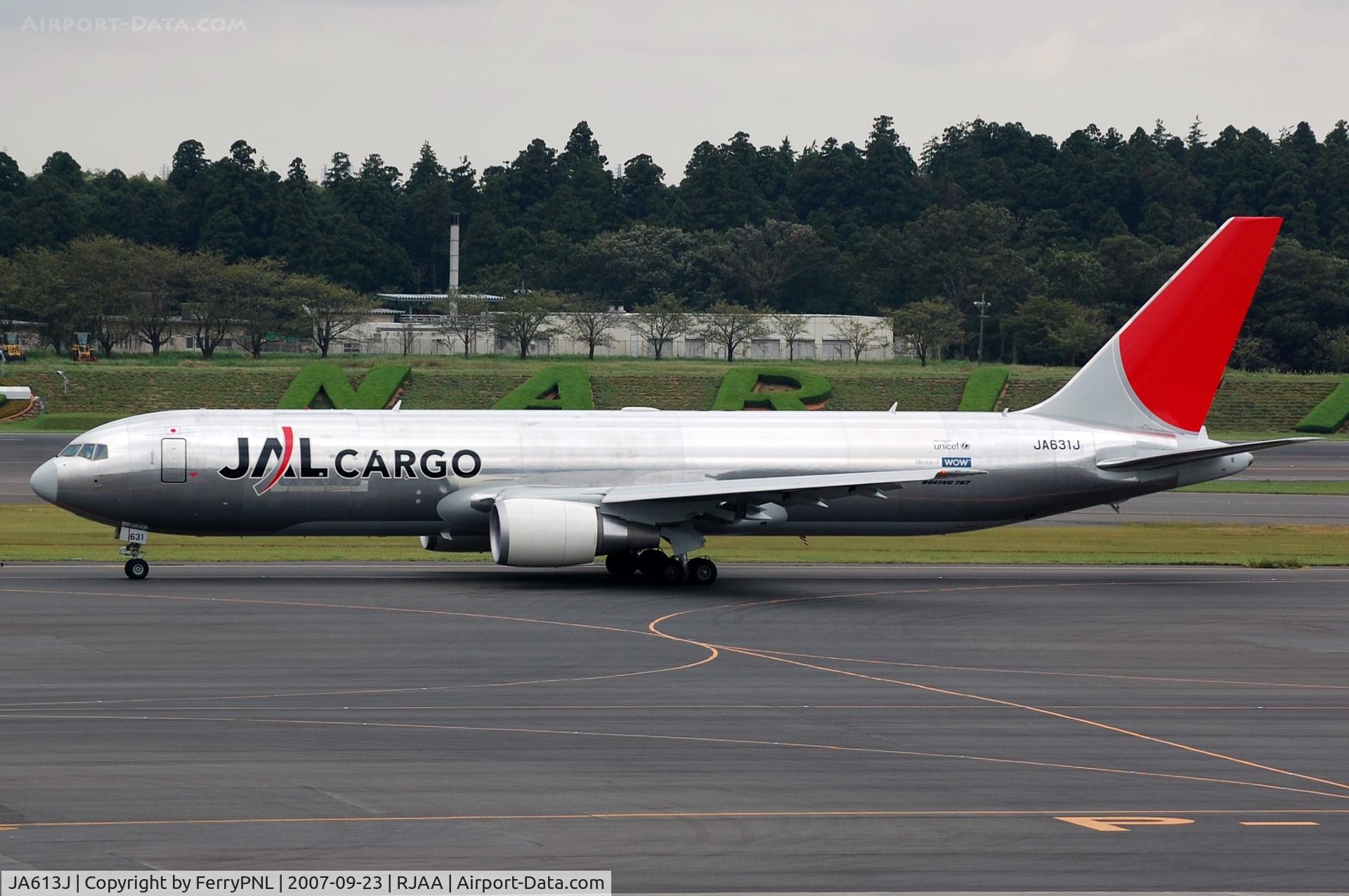 JA613J, Boeing 767-346/ER C/N 33849, JAL operated B763 freighters.