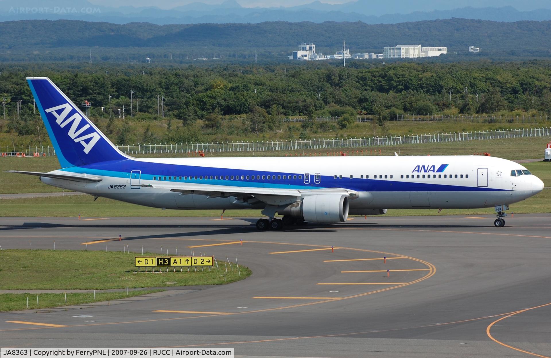 JA8363, 1990 Boeing 767-381 C/N 24756, ANA B763 in CTS