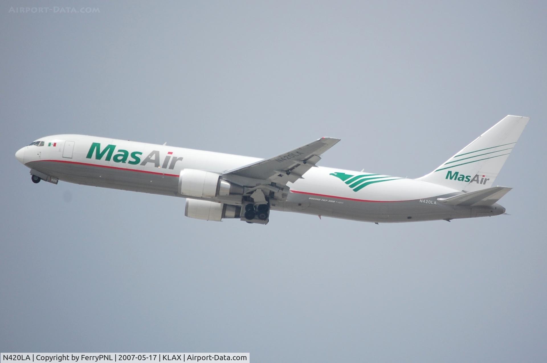 N420LA, 2006 Boeing 767-316F C/N 34627, MAS Air B763F