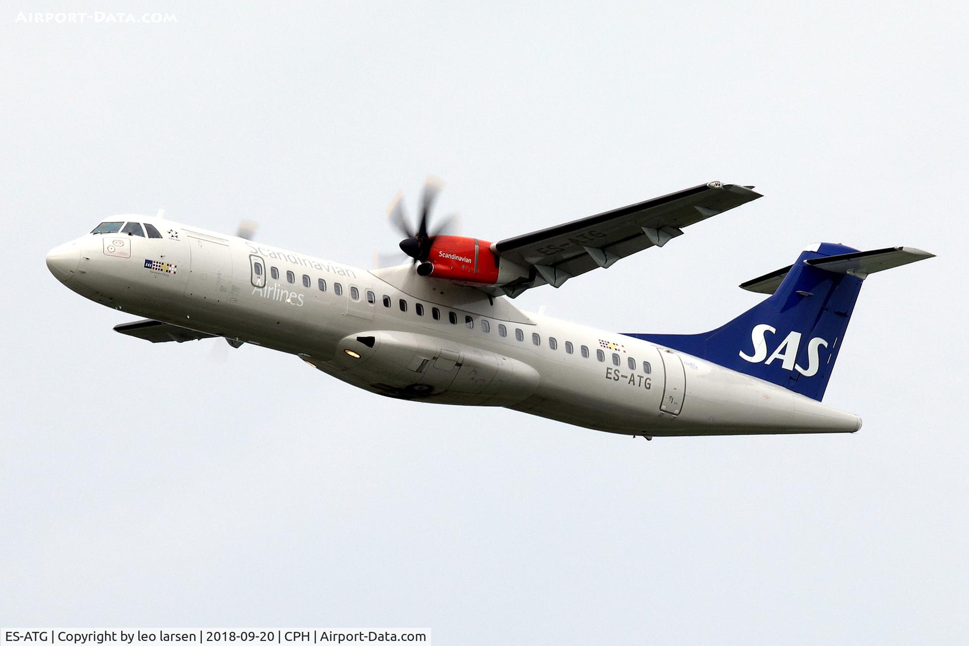 ES-ATG, 2013 ATR 72-600 (72-212A) C/N 1121, Copenhagen 20.9.2018