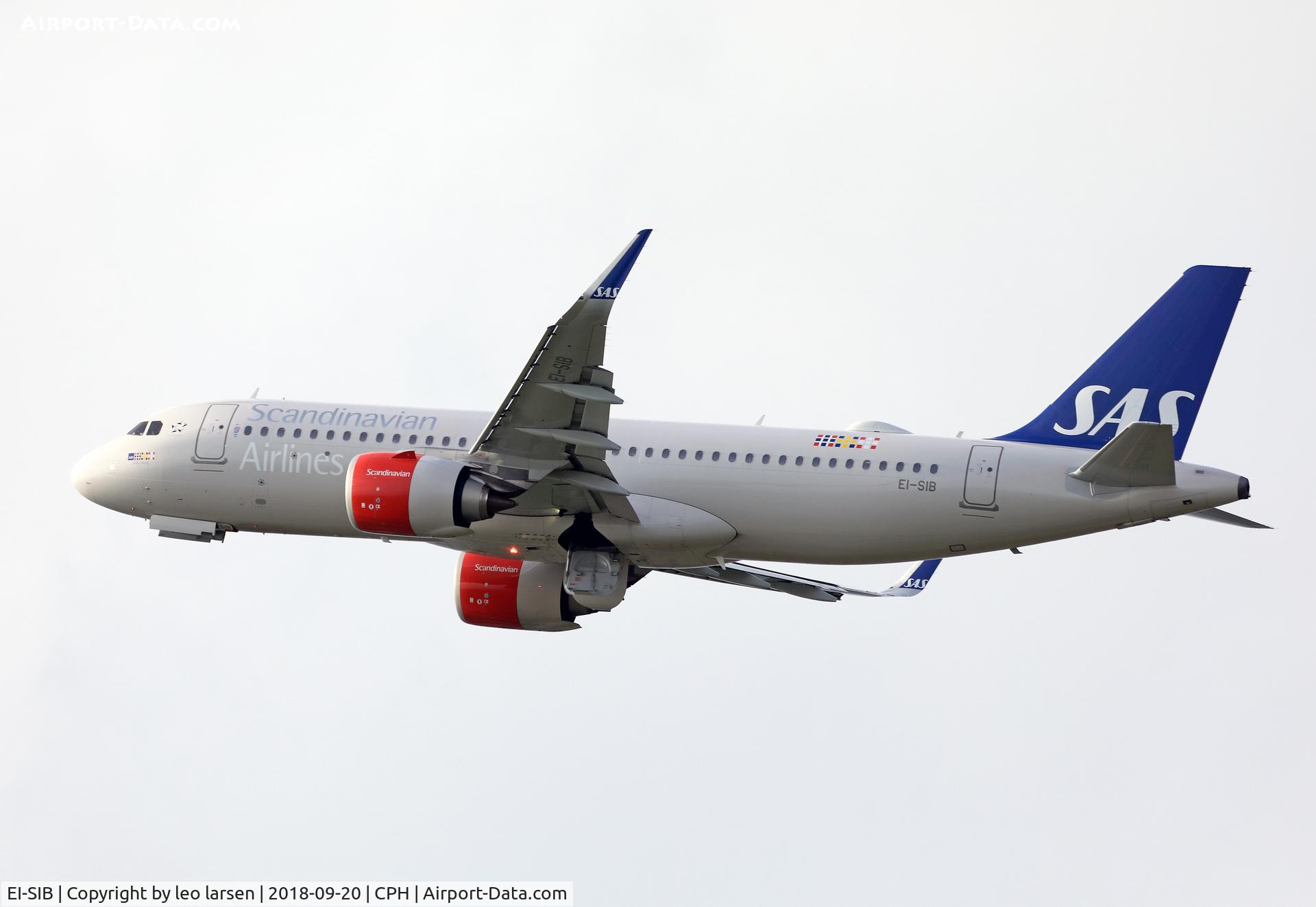 EI-SIB, 2017 Airbus A320-251N C/N 7951, Copenhagen 20.9.2018