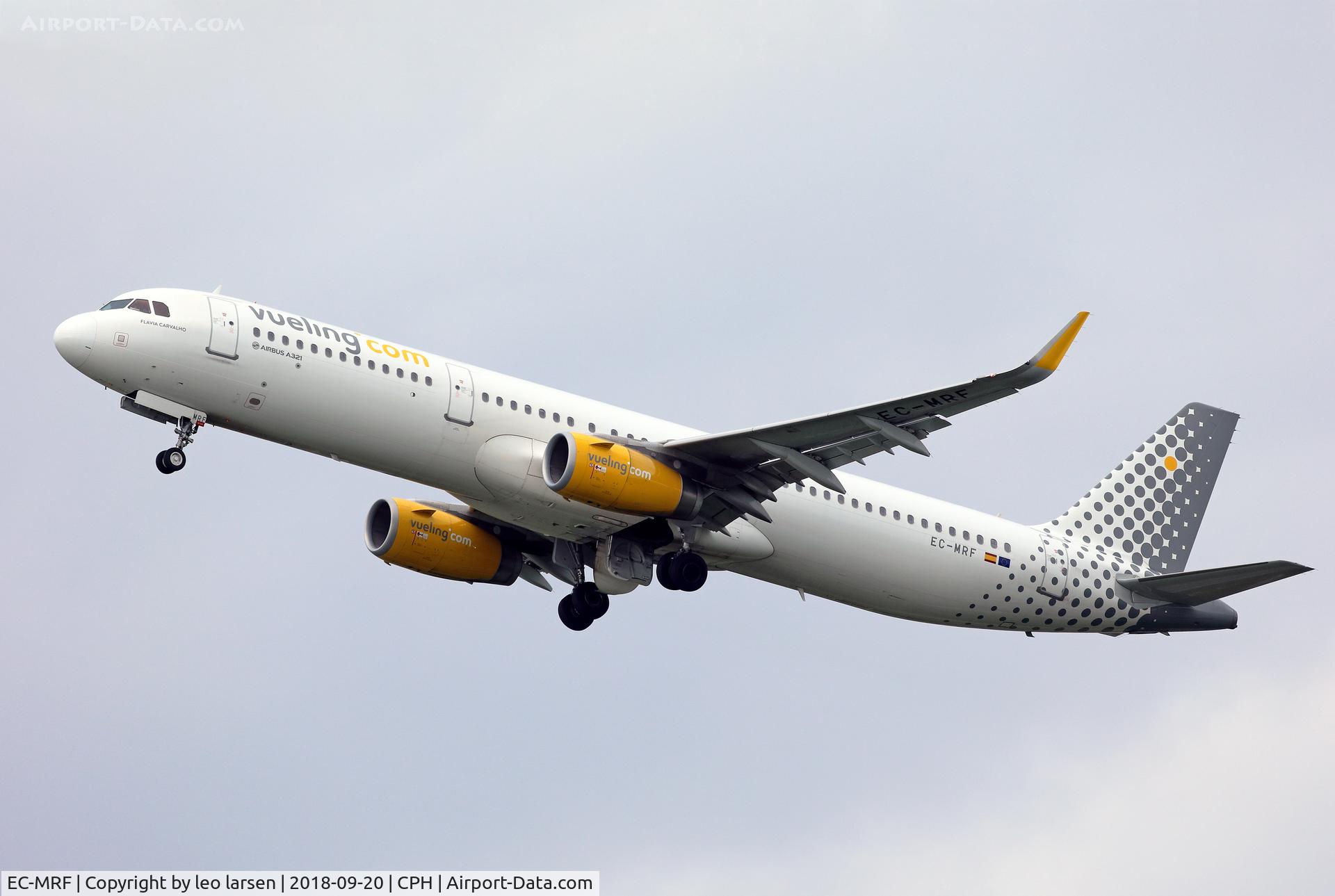 EC-MRF, 2017 Airbus A321-231 C/N 7714, Copenhagen 20.9.2018