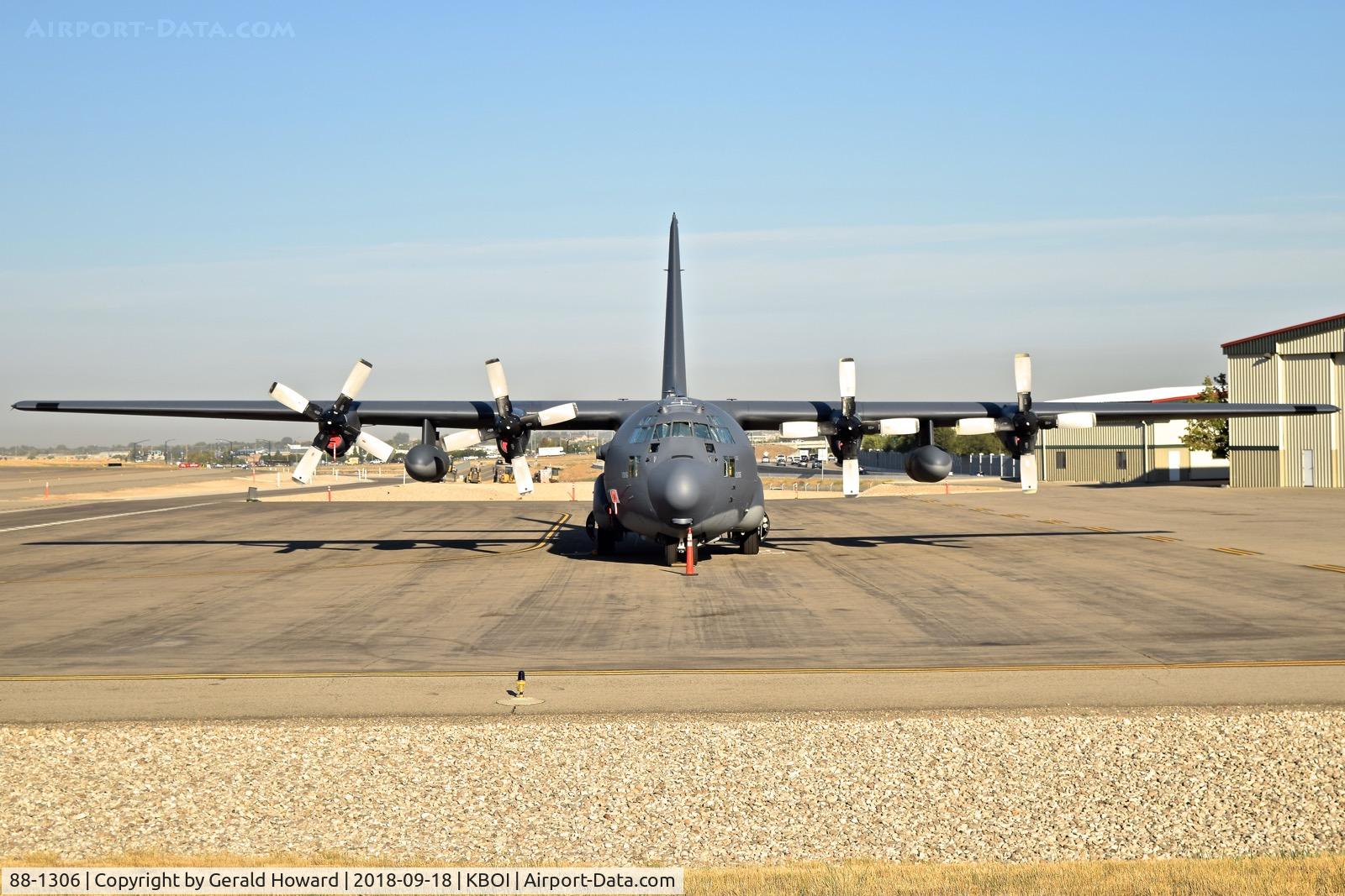 88-1306, 1988 Lockheed AC-130W Stinger II C/N 382-5167, Parked on the west de ice ramp.