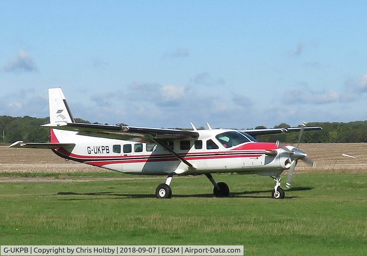 G-UKPB, 1997 Cessna 208B Grand Caravan C/N 208B-0629, Taxiing to take-off position at Beccles