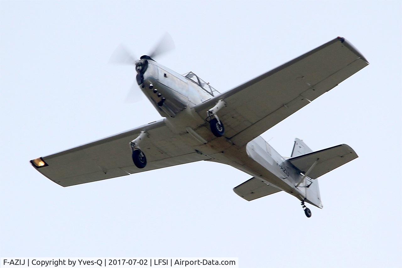 F-AZIJ, 1961 Nord 3202B-1 Master C/N 85, Nord 3202B-1 Master, On display, St Dizier-Robinson Air Base 113 (LFSI) Open day 2017