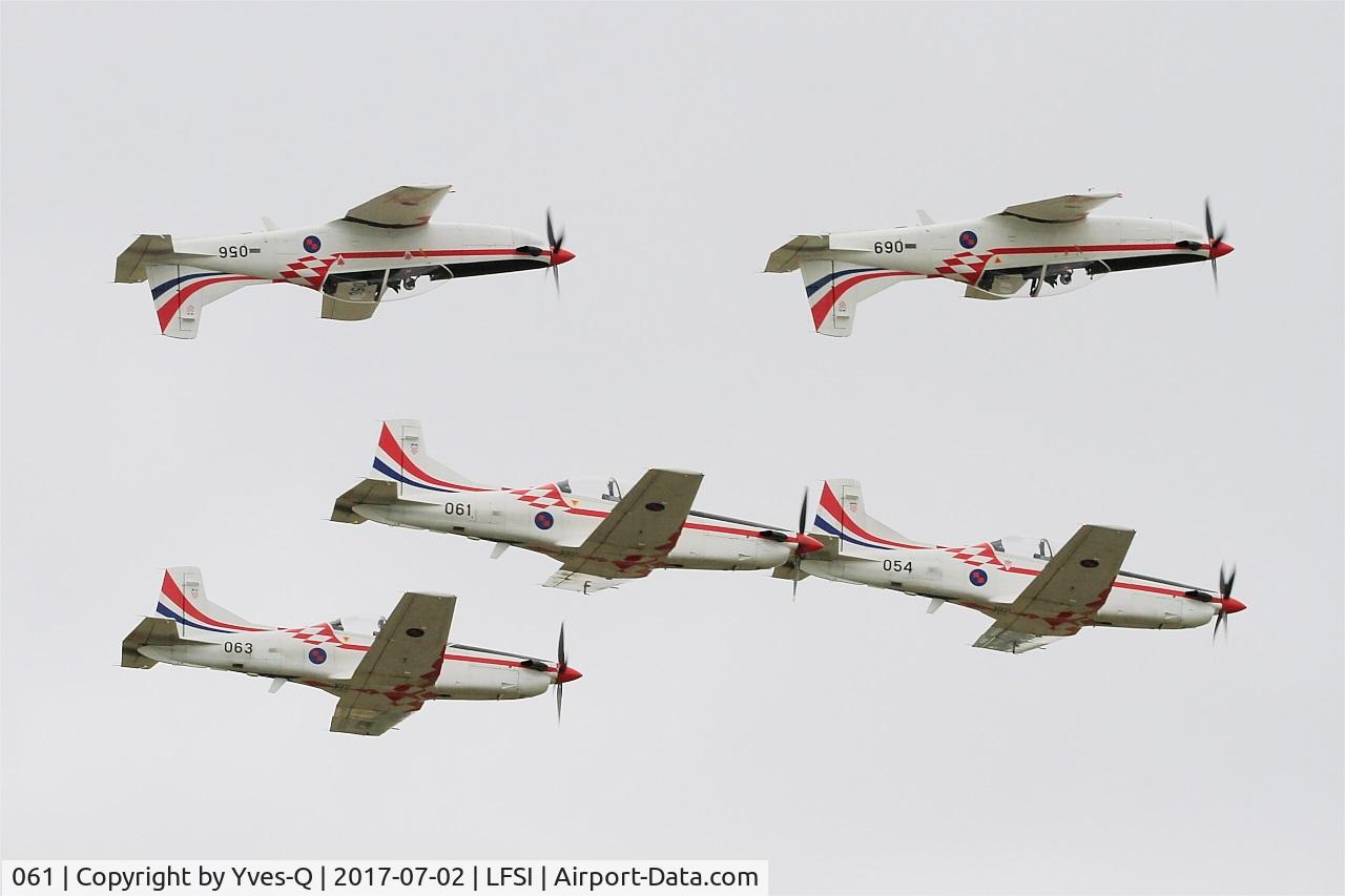 061, Pilatus PC-9M C/N 624, Pilatus PC-9M, Croatian Air Force aerobatic team, On display, St Dizier-Robinson Air Base 113 (LFSI) Open day 2017