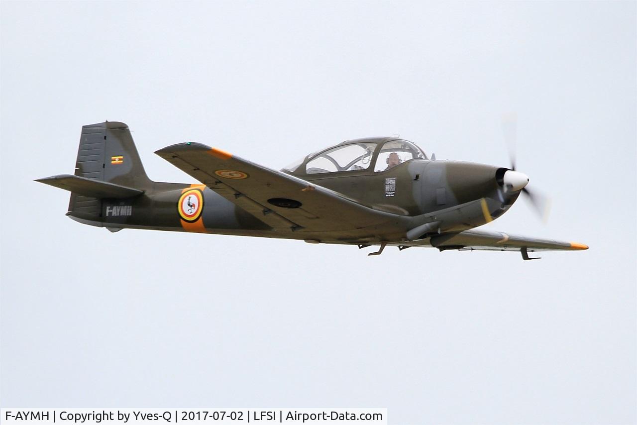 F-AYMH, 1958 Piaggio FWP-149D C/N 026, Piaggio FWP-149D, On display, St Dizier-Robinson Air Base 113 (LFSI) Open day 2017
