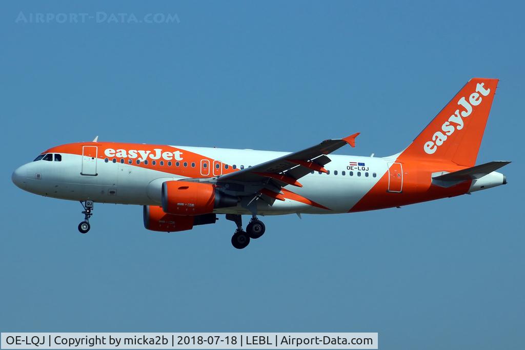 OE-LQJ, 2009 Airbus A319-111 C/N 4080, Landing
