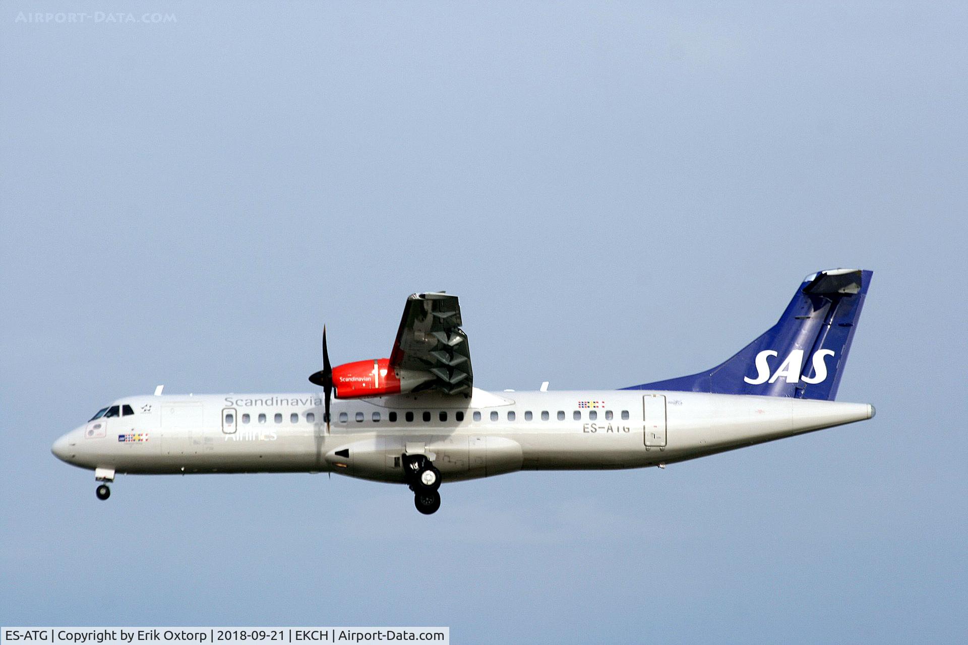 ES-ATG, 2013 ATR 72-600 (72-212A) C/N 1121, ES-ATG landing rw 22L