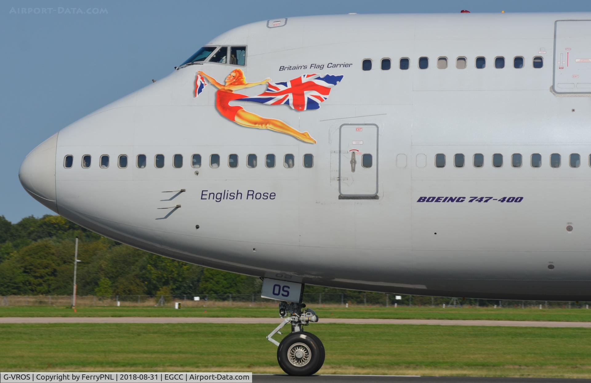 G-VROS, 2001 Boeing 747-443 C/N 30885, OS departing