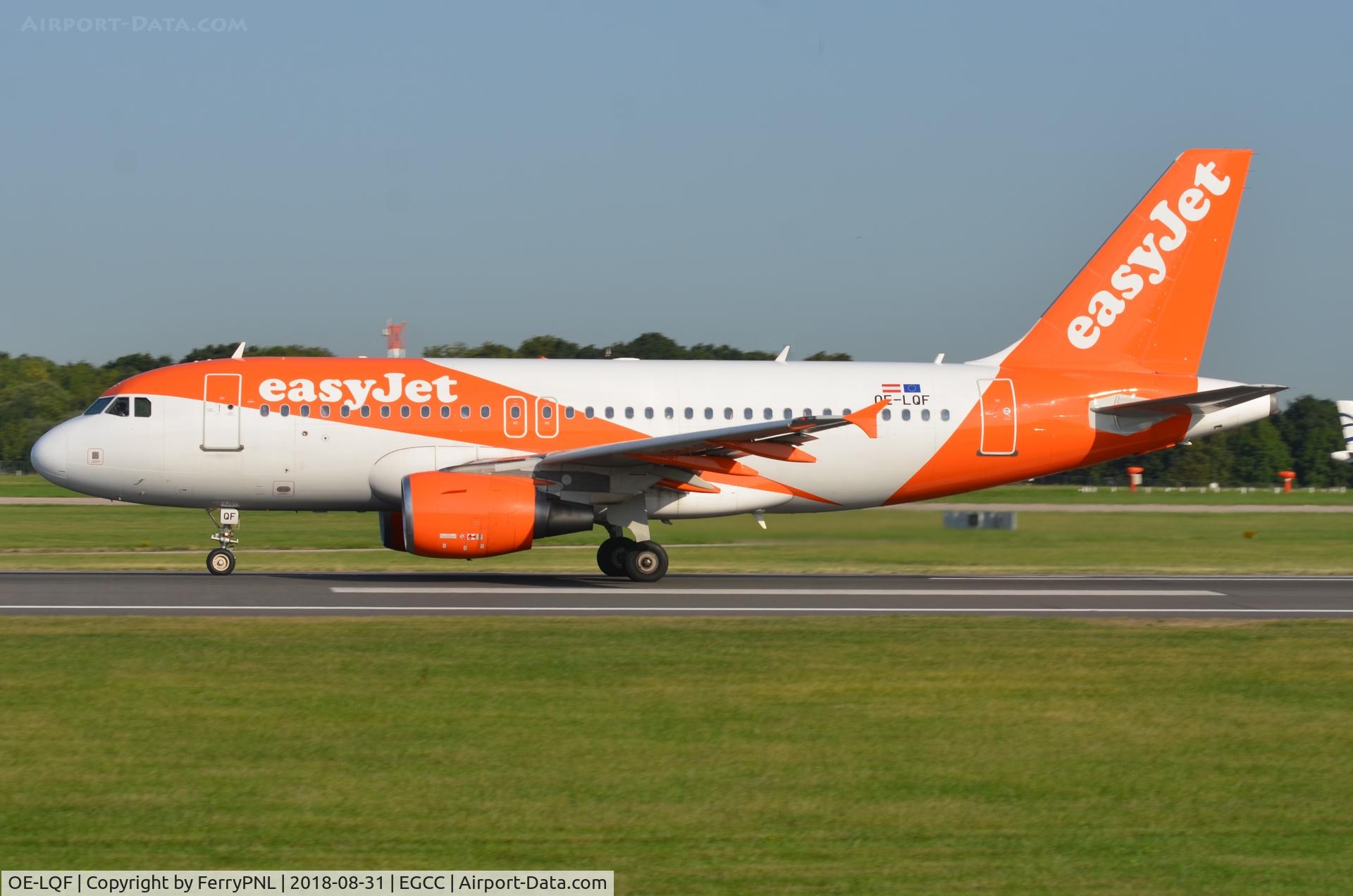 OE-LQF, 2009 Airbus A319-111 C/N 3844, Easyjet departing
