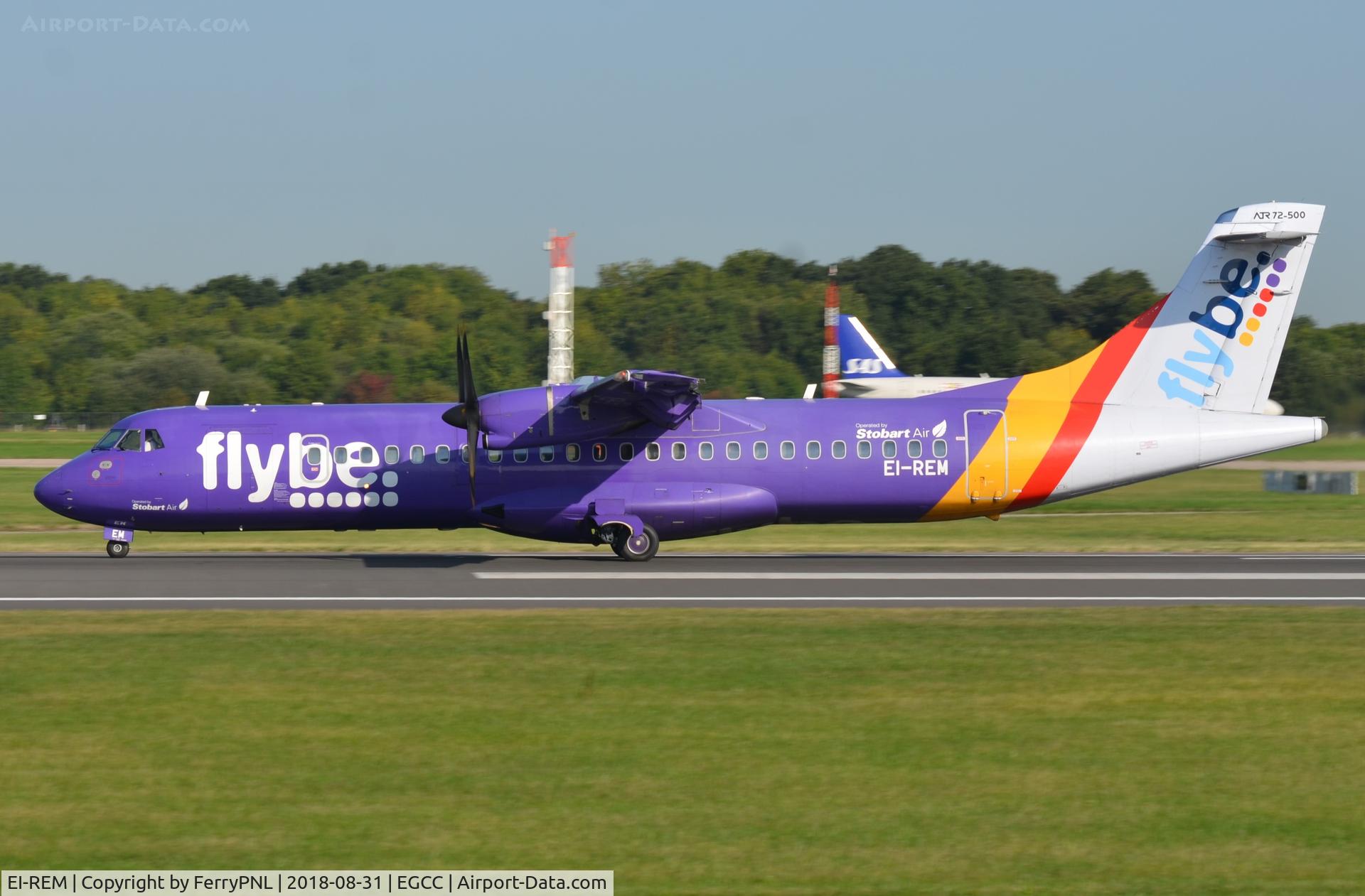 EI-REM, 2007 ATR 72-212A C/N 760, Flybe ATR72 in action
