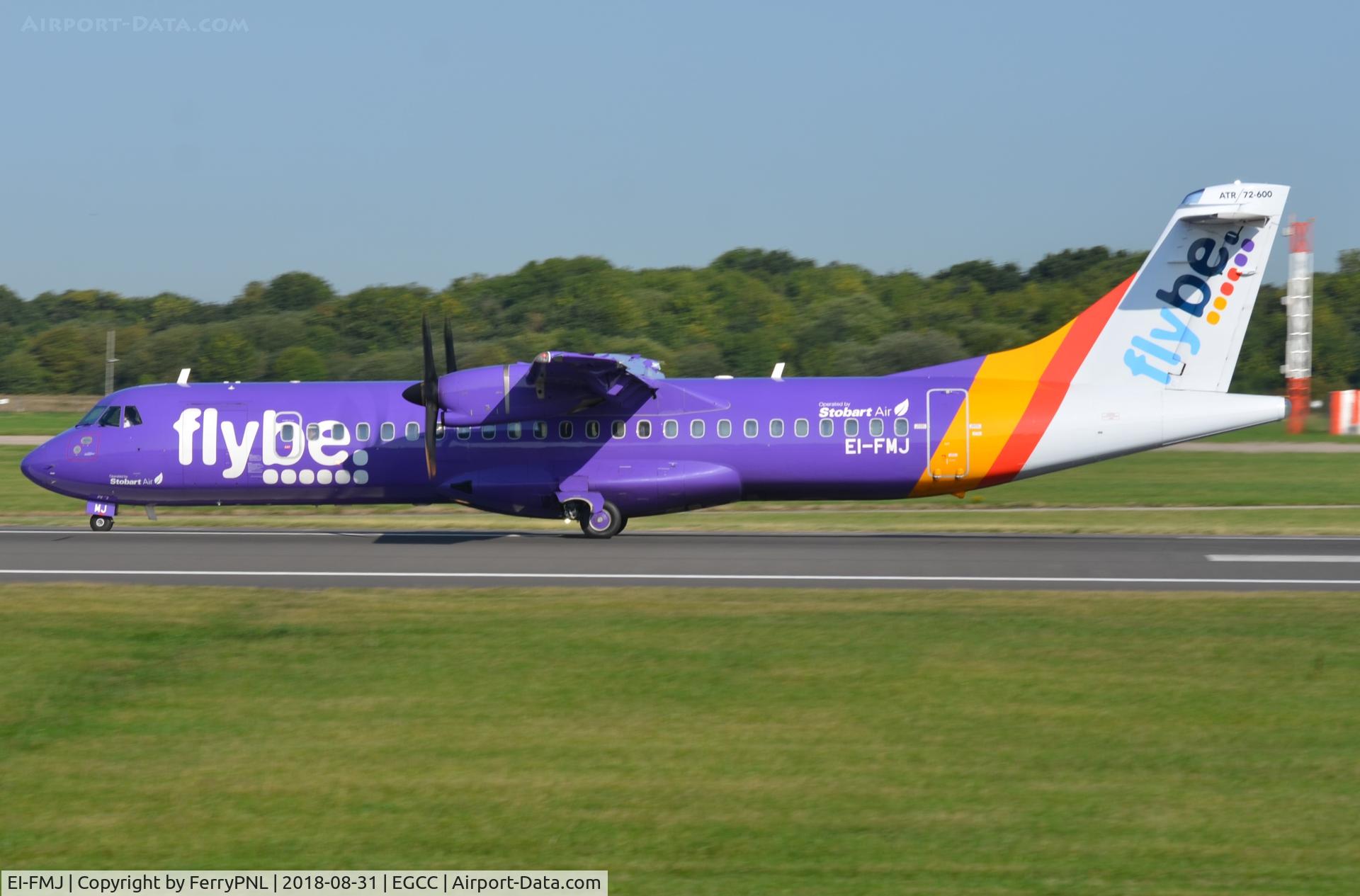 EI-FMJ, 2015 ATR 72-600 C/N 1295, Flybe ATR72 taking-off.