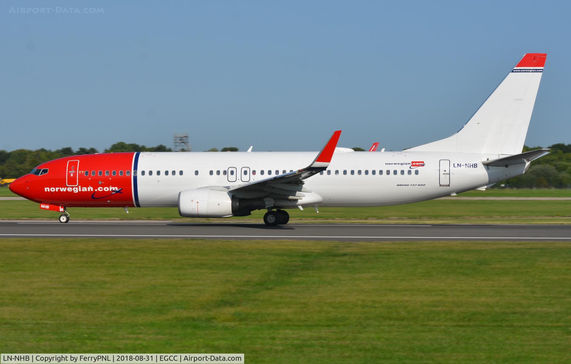 LN-NHB, 2014 Boeing 737-8JP C/N 41134, Norwegian B738