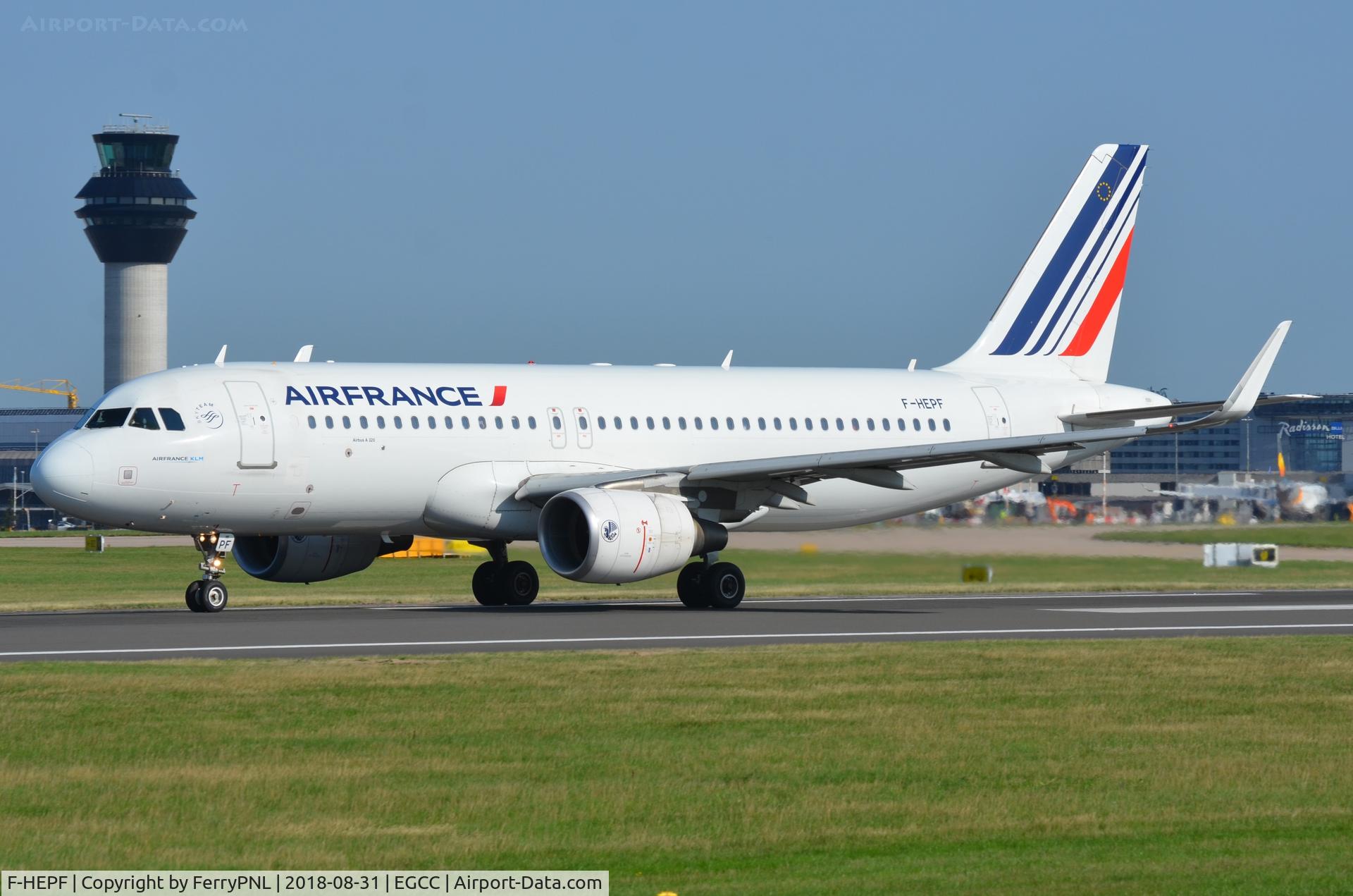 F-HEPF, 2013 Airbus A320-214 C/N 5719, Air France A320 taking-off