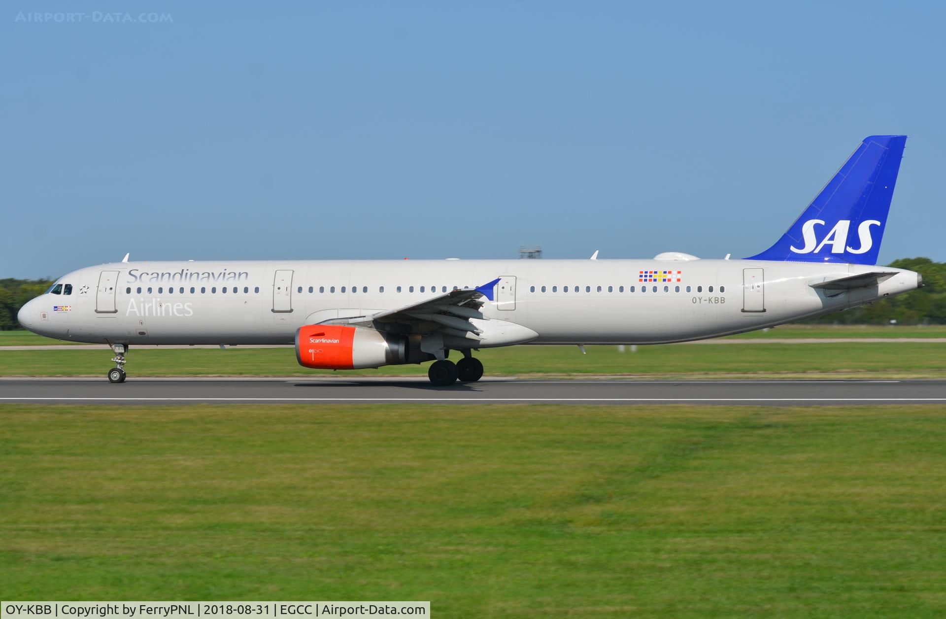 OY-KBB, 2001 Airbus A321-232 C/N 1642, SAS A321