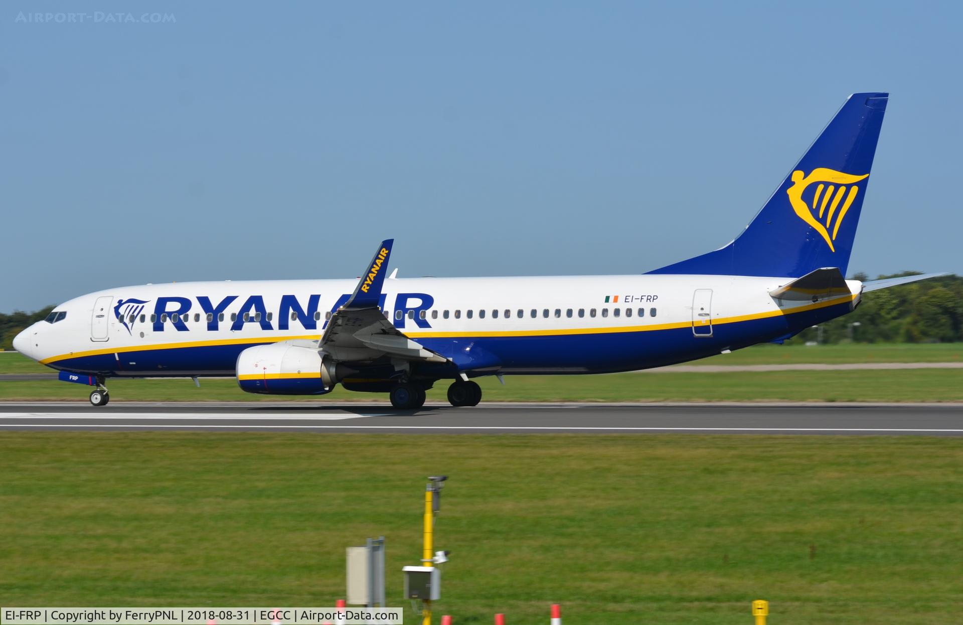 EI-FRP, 2016 Boeing 737-8AS C/N 62692, Ryanair B738