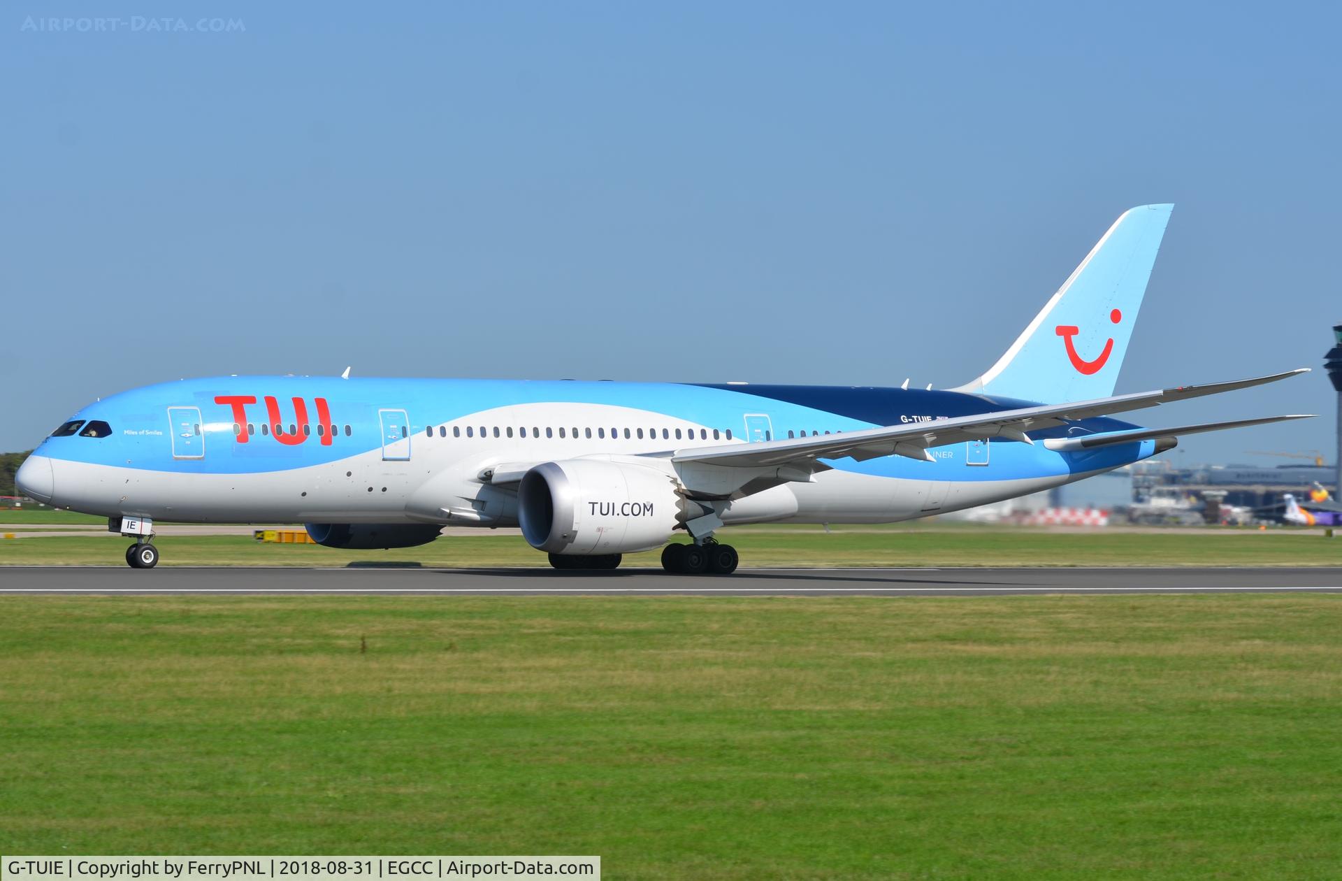 G-TUIE, 2014 Boeing 787-8 Dreamliner C/N 37227, Departure of TUI B788
