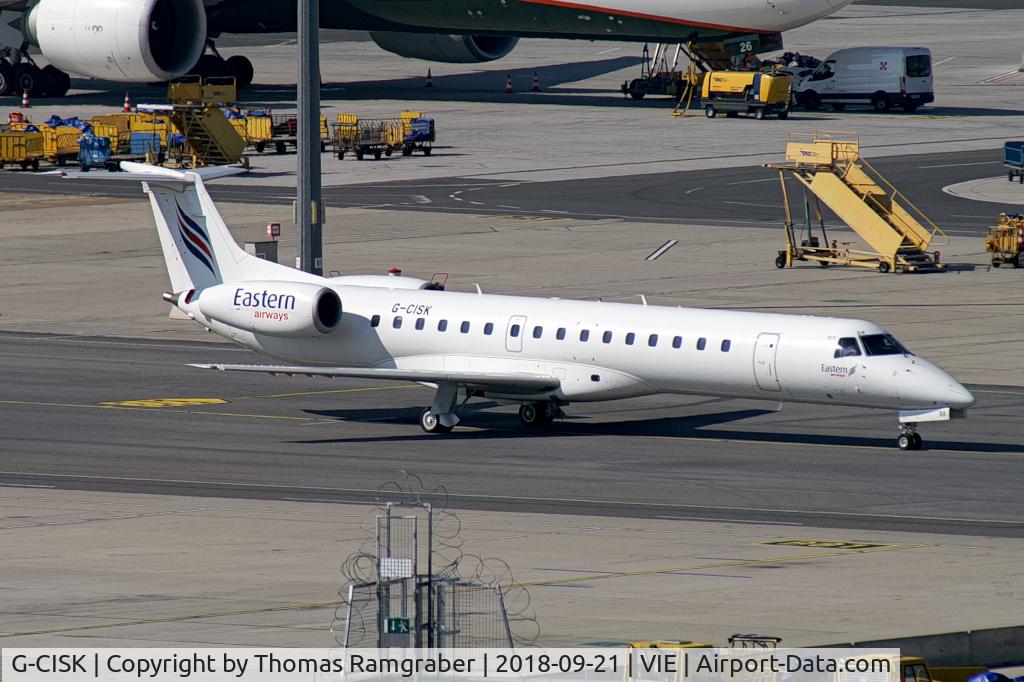 G-CISK, 2002 Embraer EMB-145LU (ERJ-145LU) C/N 145570, Eastern Airways Embraer 145