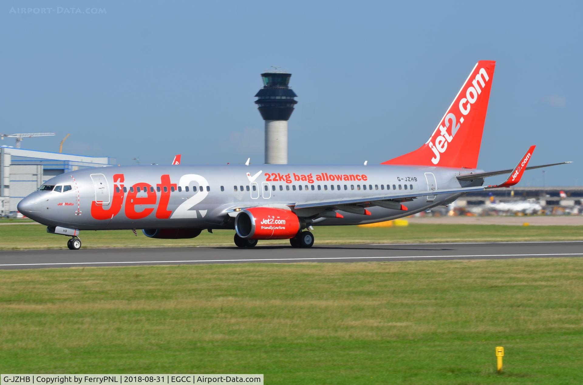 G-JZHB, 2000 Boeing 737-8K5 C/N 28623, Departure of Jet2 B738