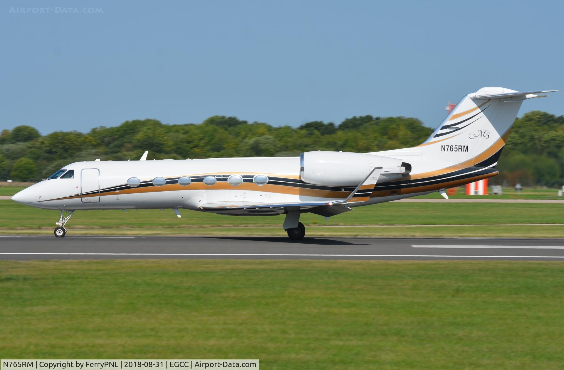 N765RM, 1991 Gulfstream Aerospace G-IV C/N 1170, G4 take-off