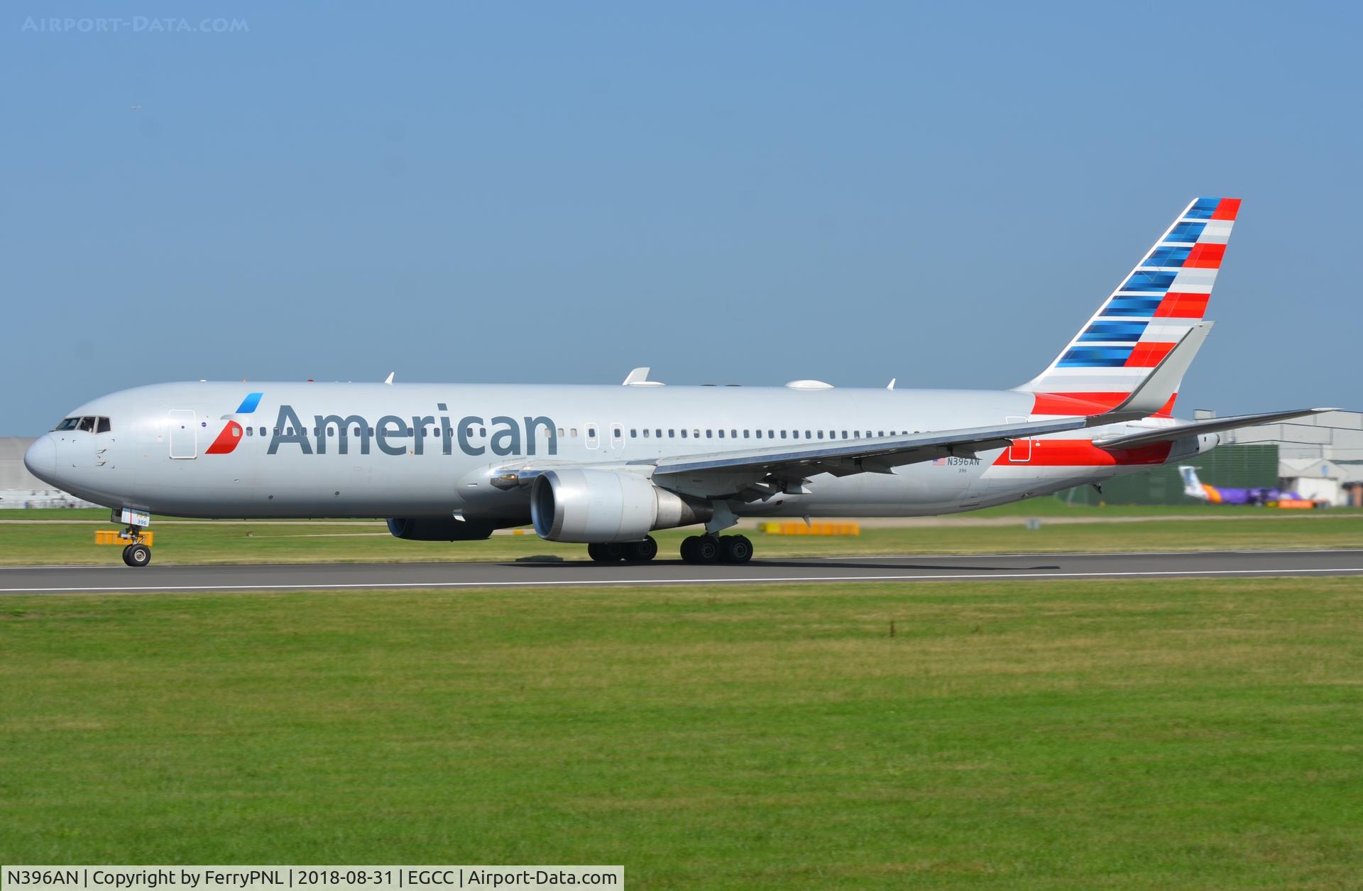 N396AN, 1999 Boeing 767-323/ER C/N 29603, American B763