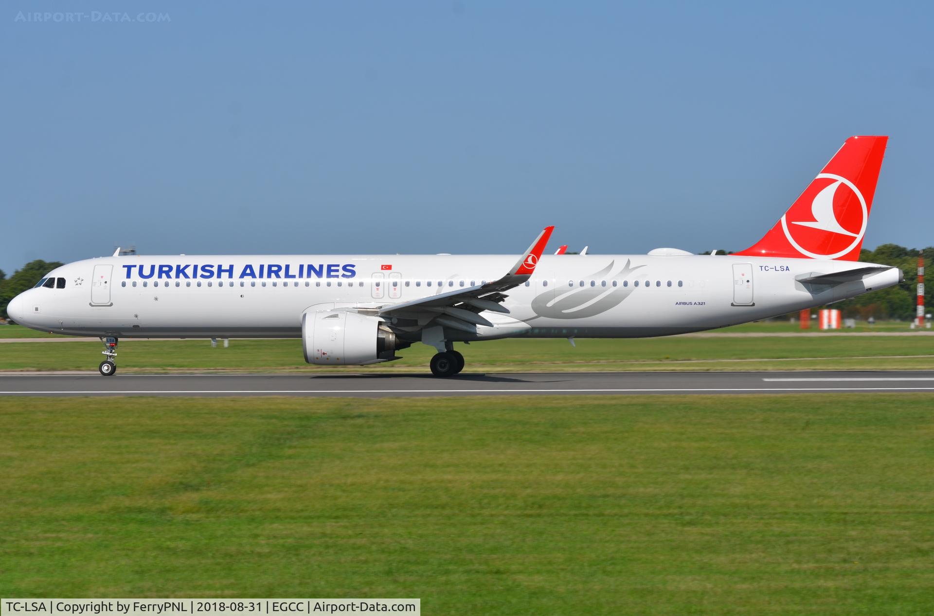 TC-LSA, 2018 Airbus A321-271NX C/N 8155, Turkish A321NX