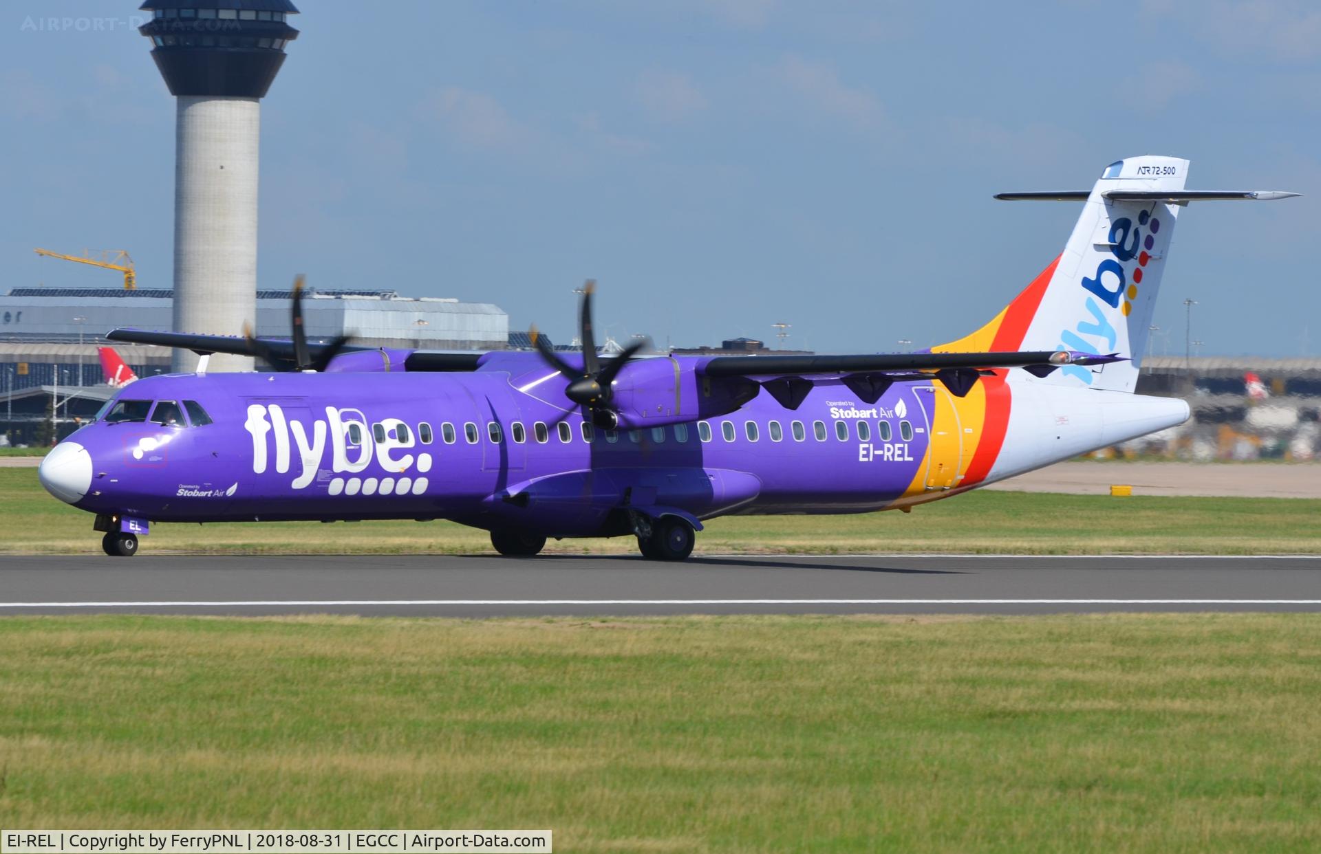 EI-REL, 2007 ATR 72-212A C/N 748, Flybe ATR72