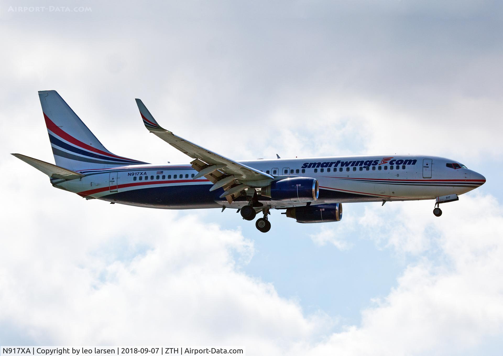 N917XA, 2002 Boeing 737-86J C/N 32917, Zakynthos 7.9.2018