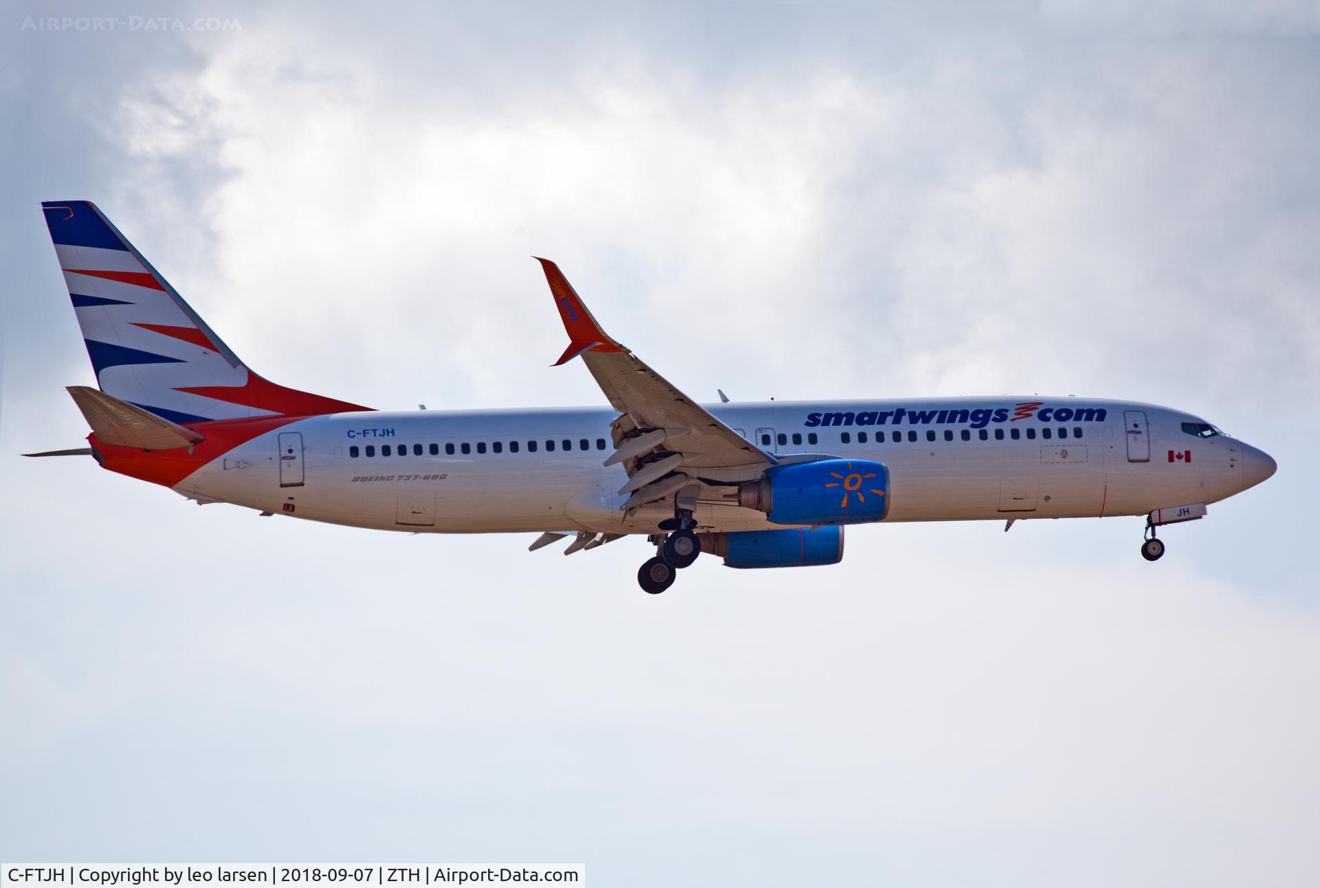 C-FTJH, 2007 Boeing 737-8BK C/N 29642, Zakynthos 7.9.2018