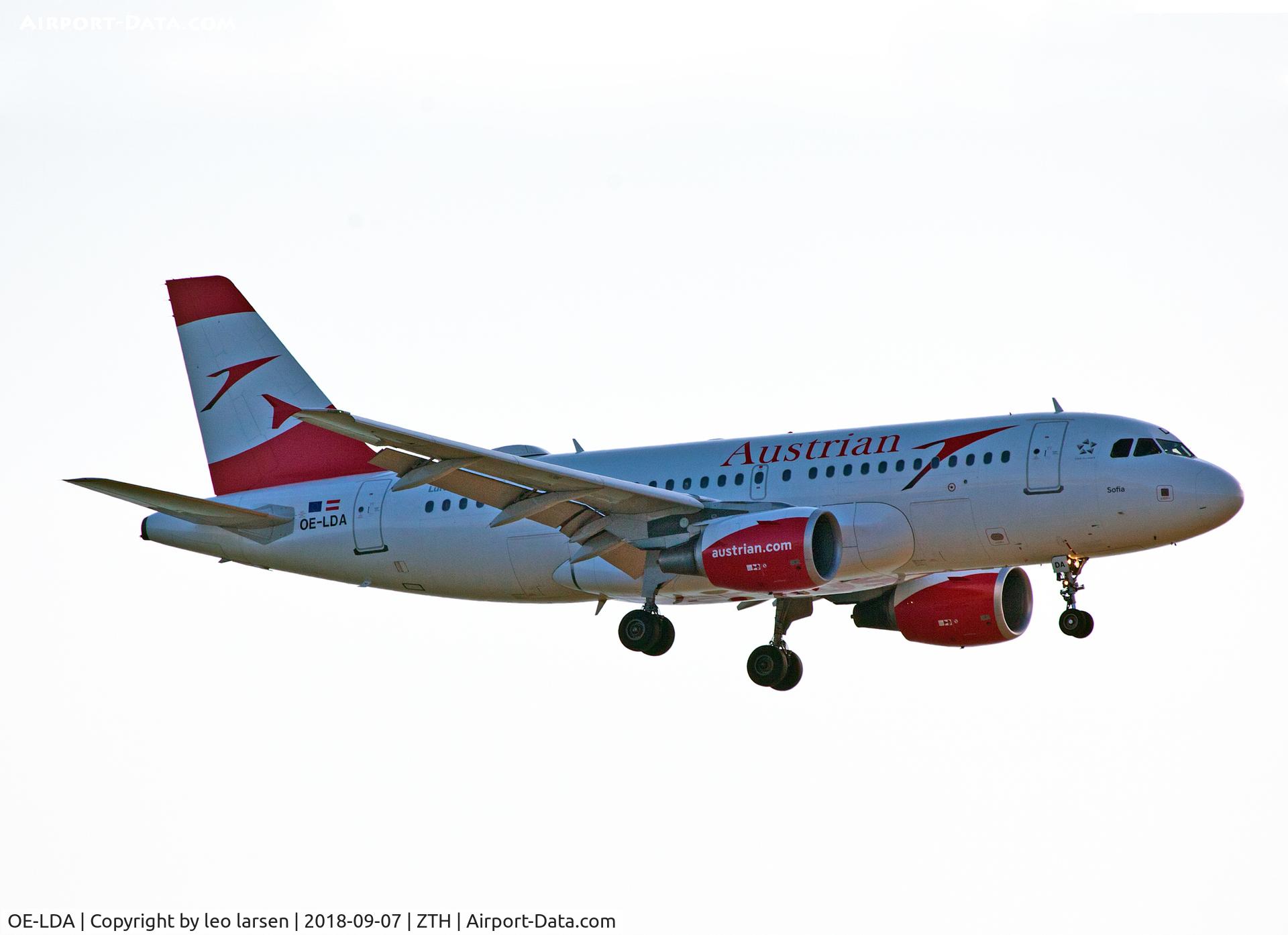 OE-LDA, 2004 Airbus A319-112 C/N 2131, Zakynthos 7.9.2018